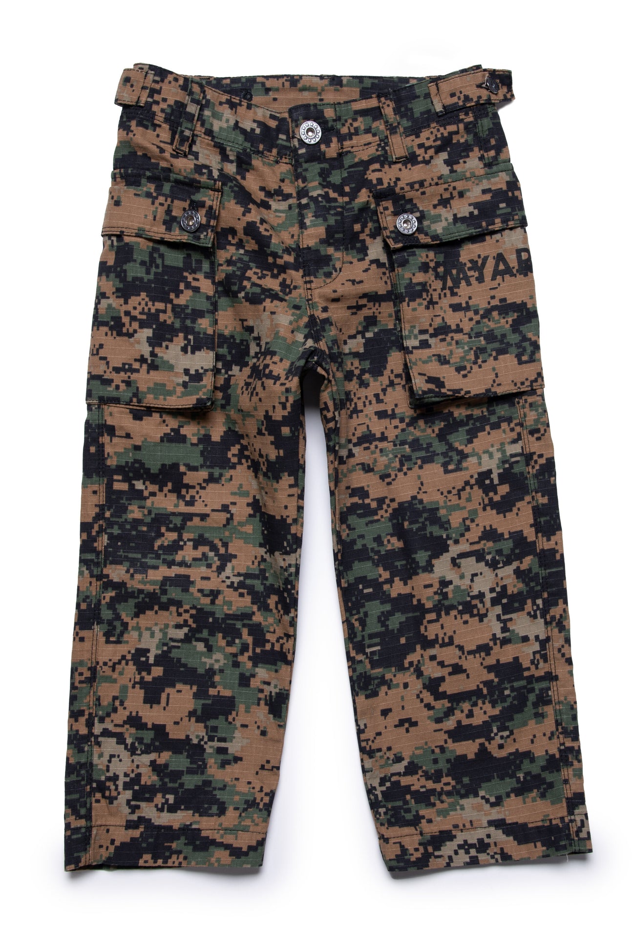 Deadstock fabric camouflage cargo pants 