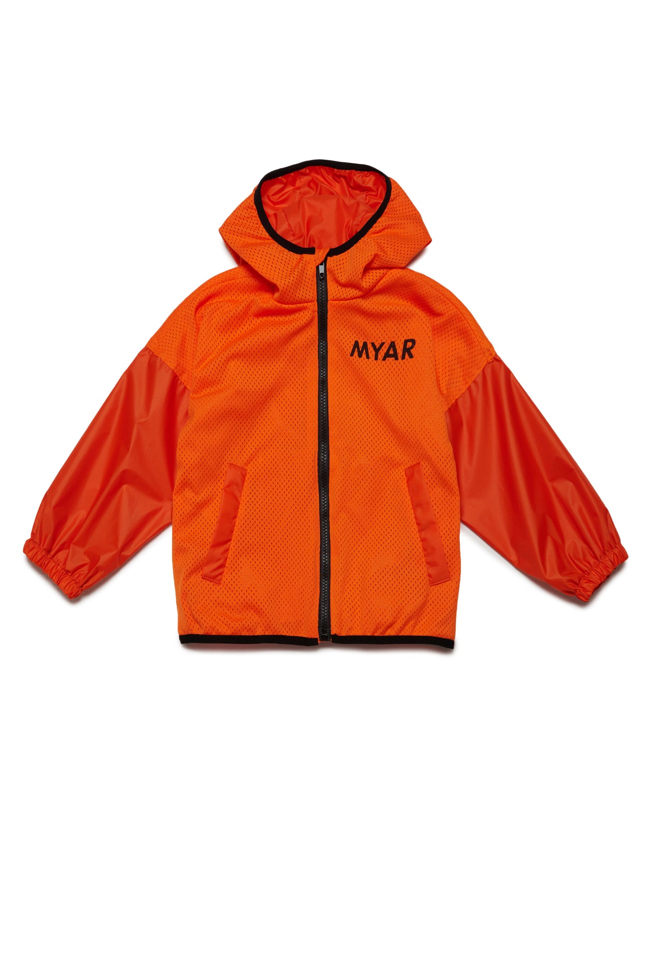 Windbreaker jacket with MYAR logo Windbreaker jacket with MYAR logo
