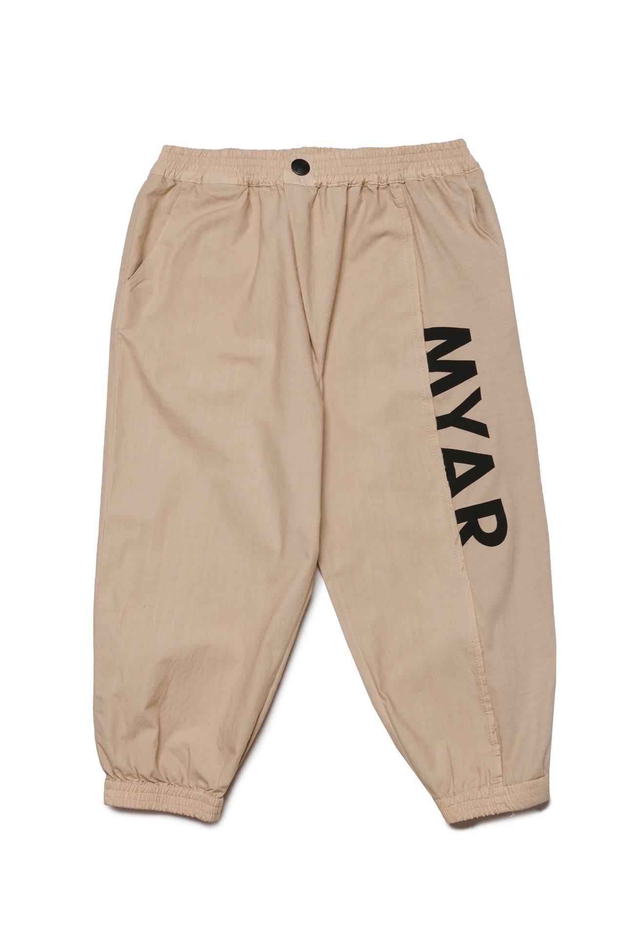 Pantalone in tessuto deadstock con logo MYAR 