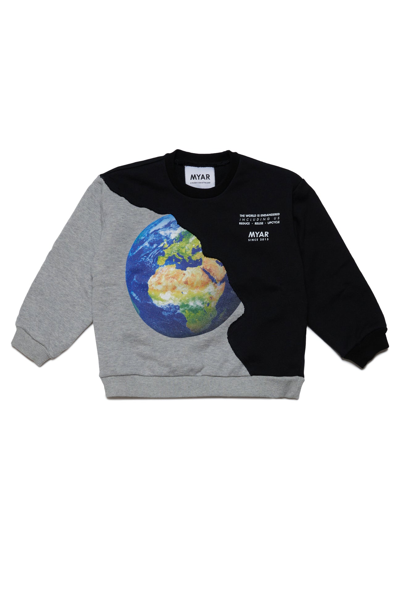Crewneck sweatshirt with World Endangered print Crewneck sweatshirt with World Endangered print