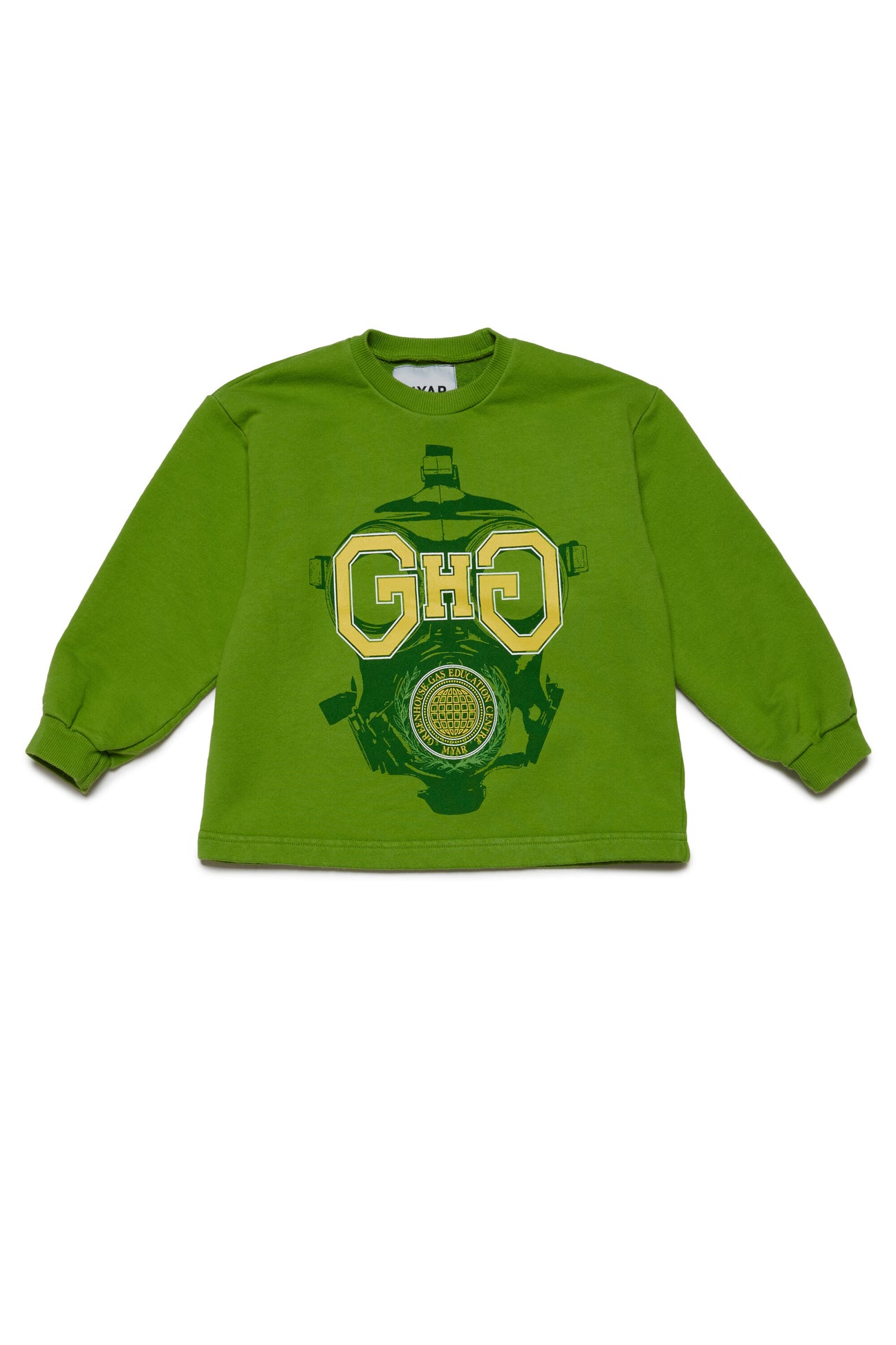 Crewneck sweatshirt with GHG Mask print Crewneck sweatshirt with GHG Mask print