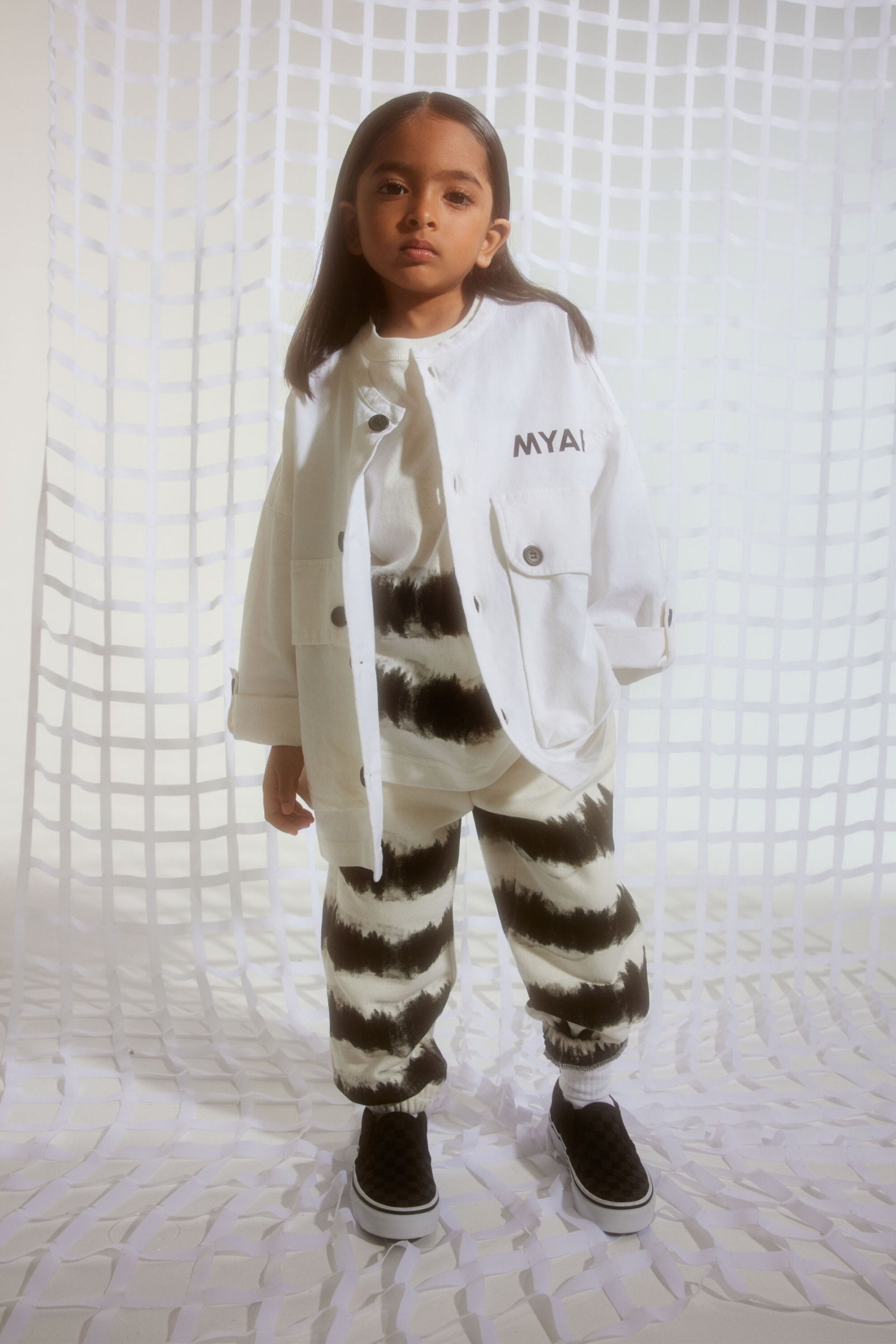 Hemd aus Leinenmischung mit MYAR-Logo