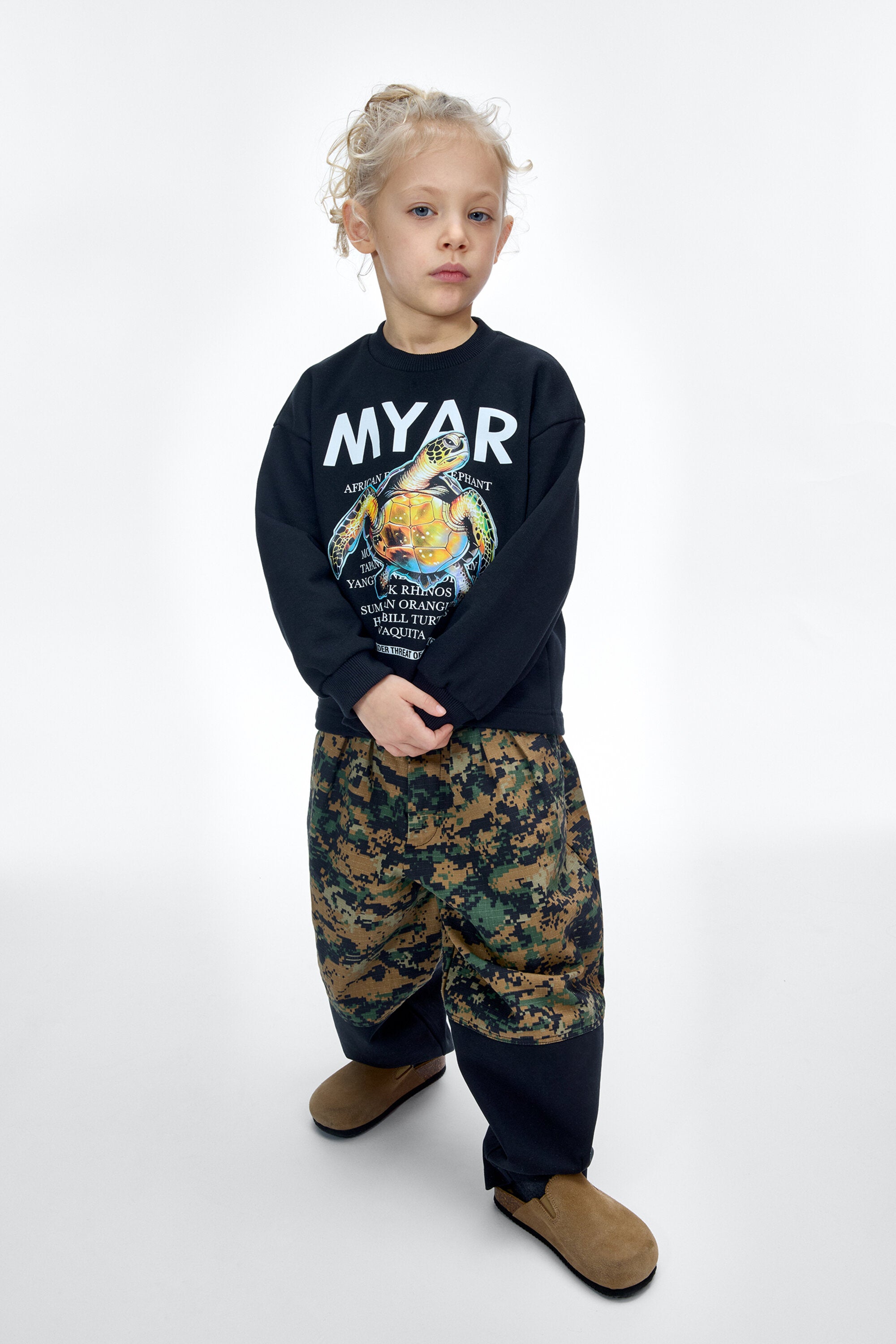 Sweatshirt mit Rundhalsausschnitt und Grafikdruck