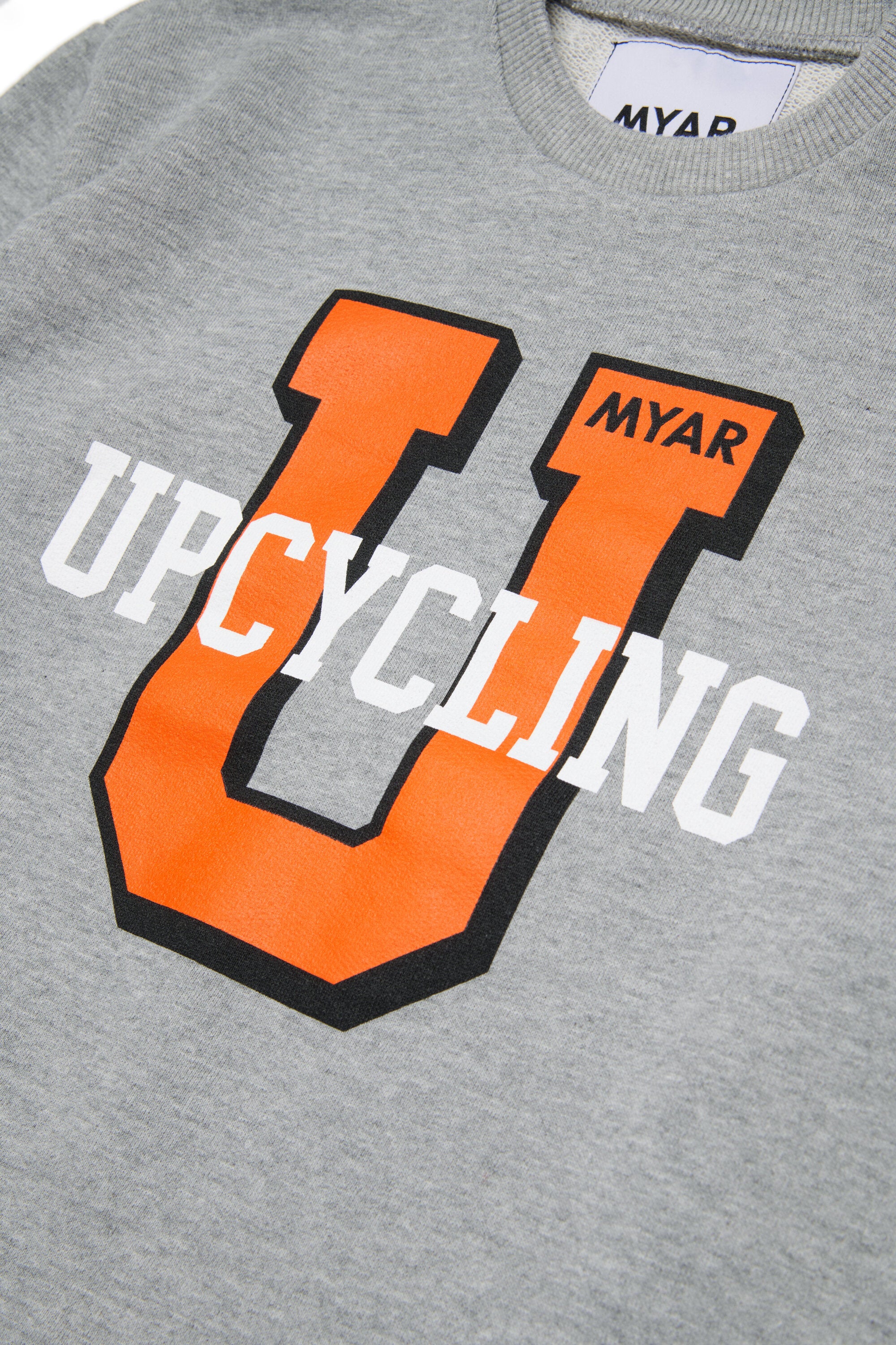 Sweatshirt mit Rundhalsausschnitt und College-Print