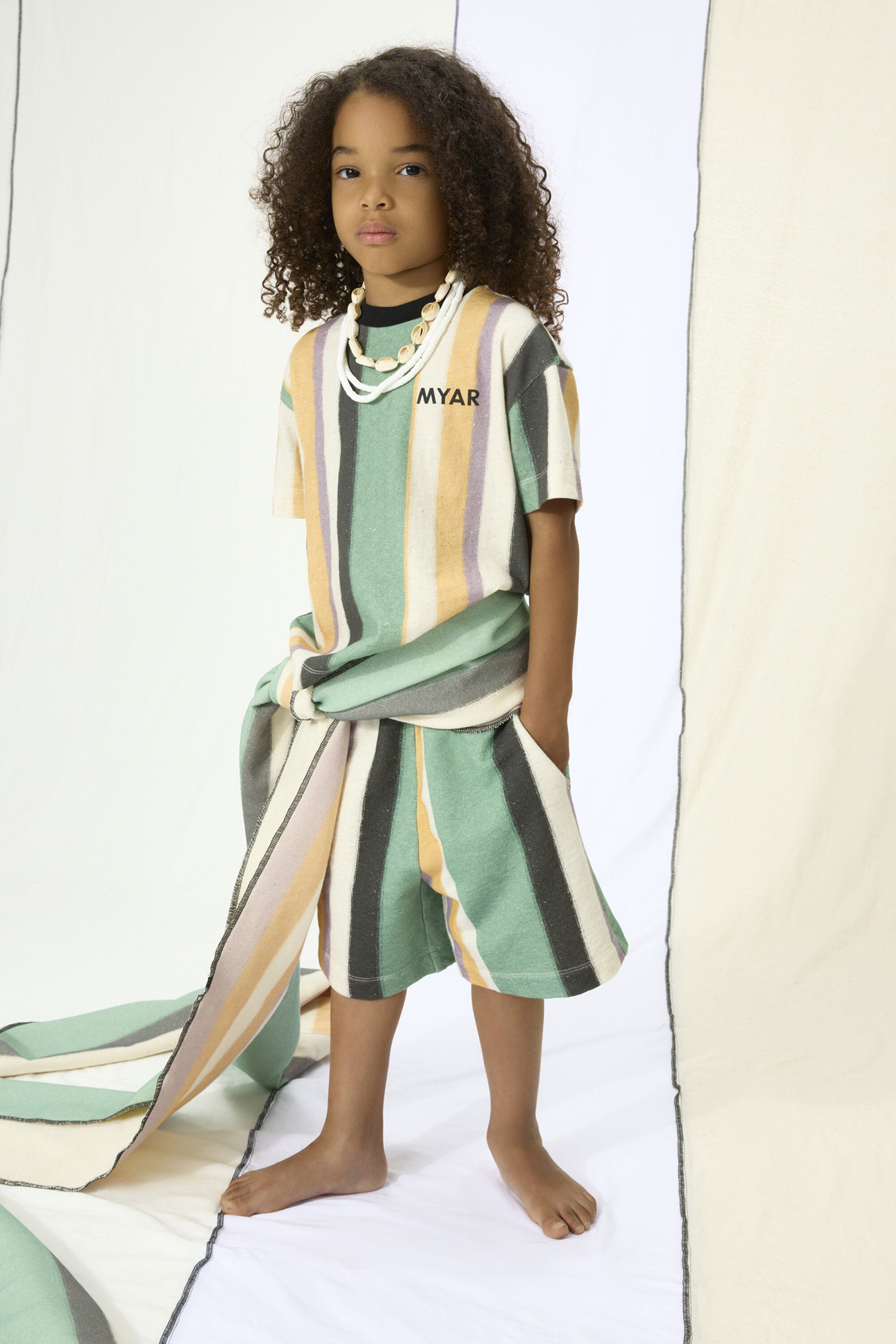 T-shirt à col rond avec logo