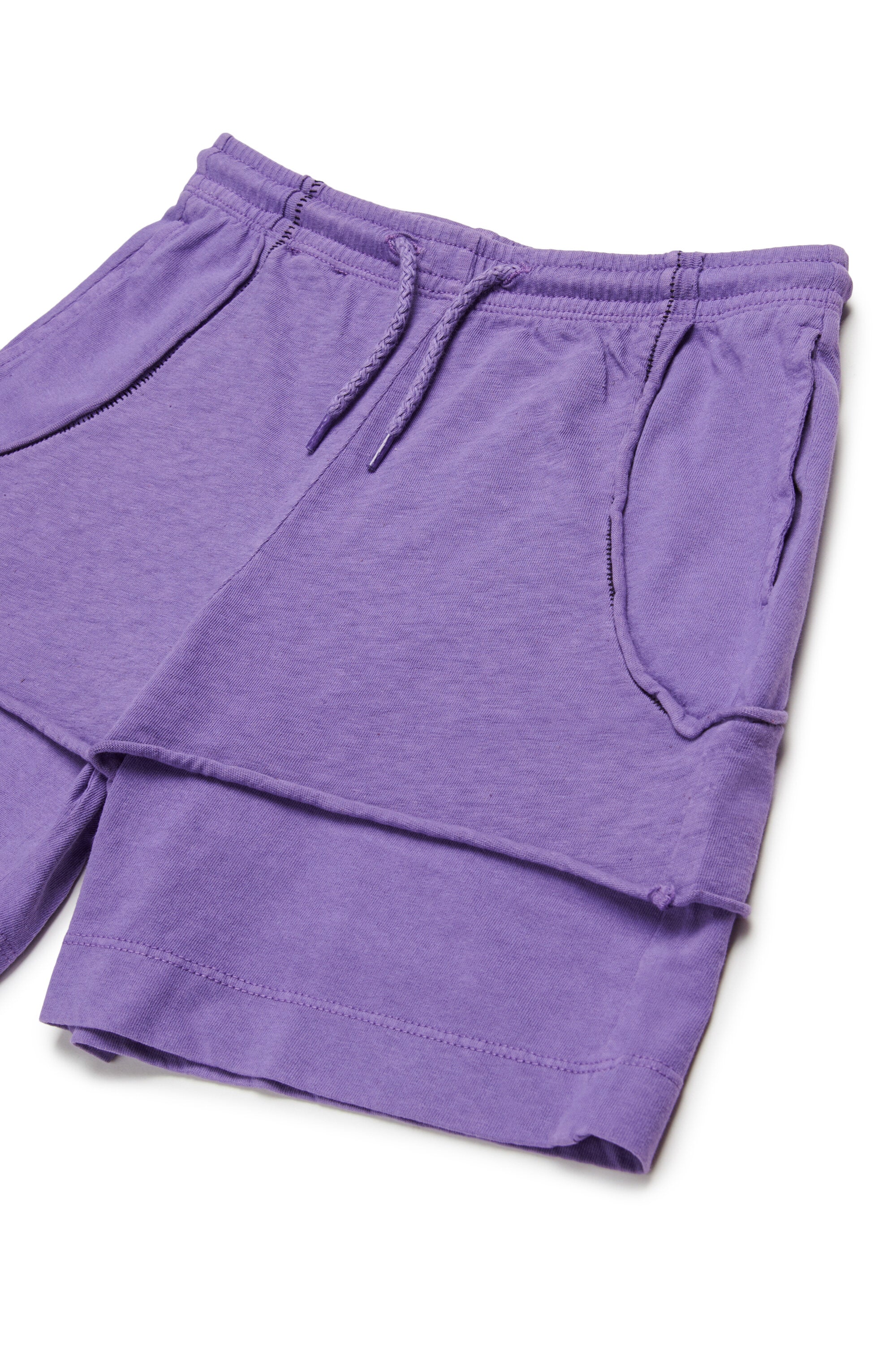 Shorts en molleton avec logo