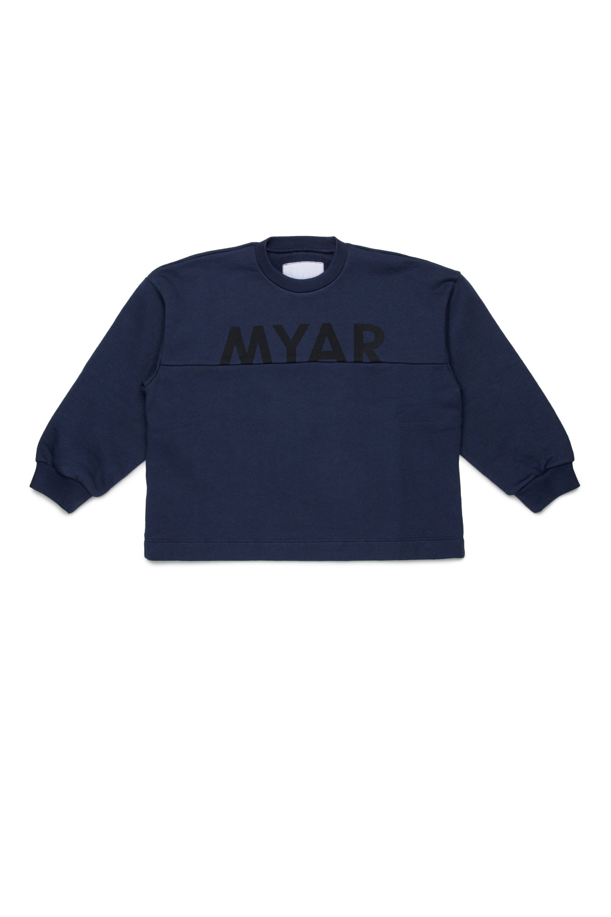 Sweatshirt mit Rundhalsausschnitt und Logo