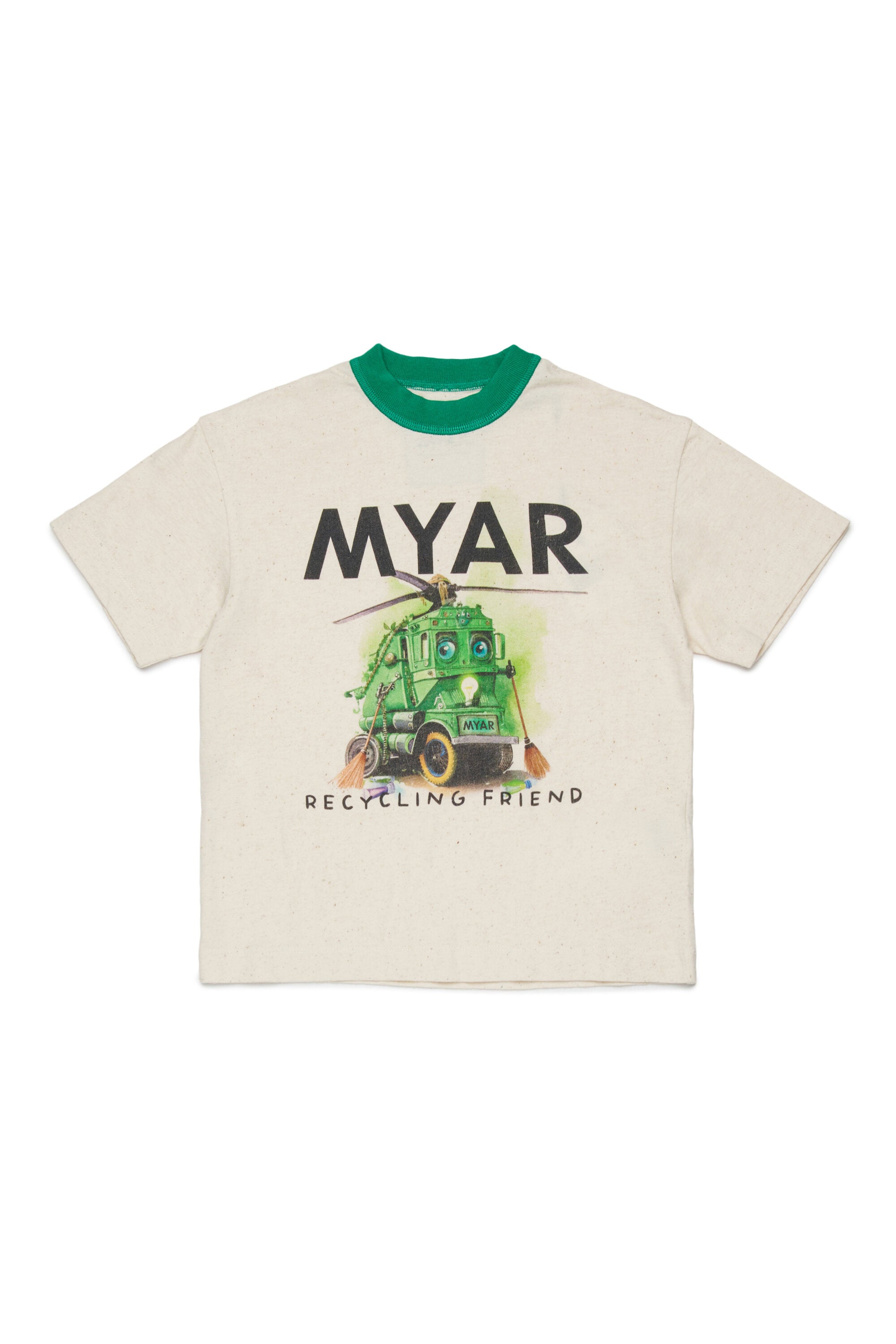 T-Shirt mit Recycling-Freund-Druck