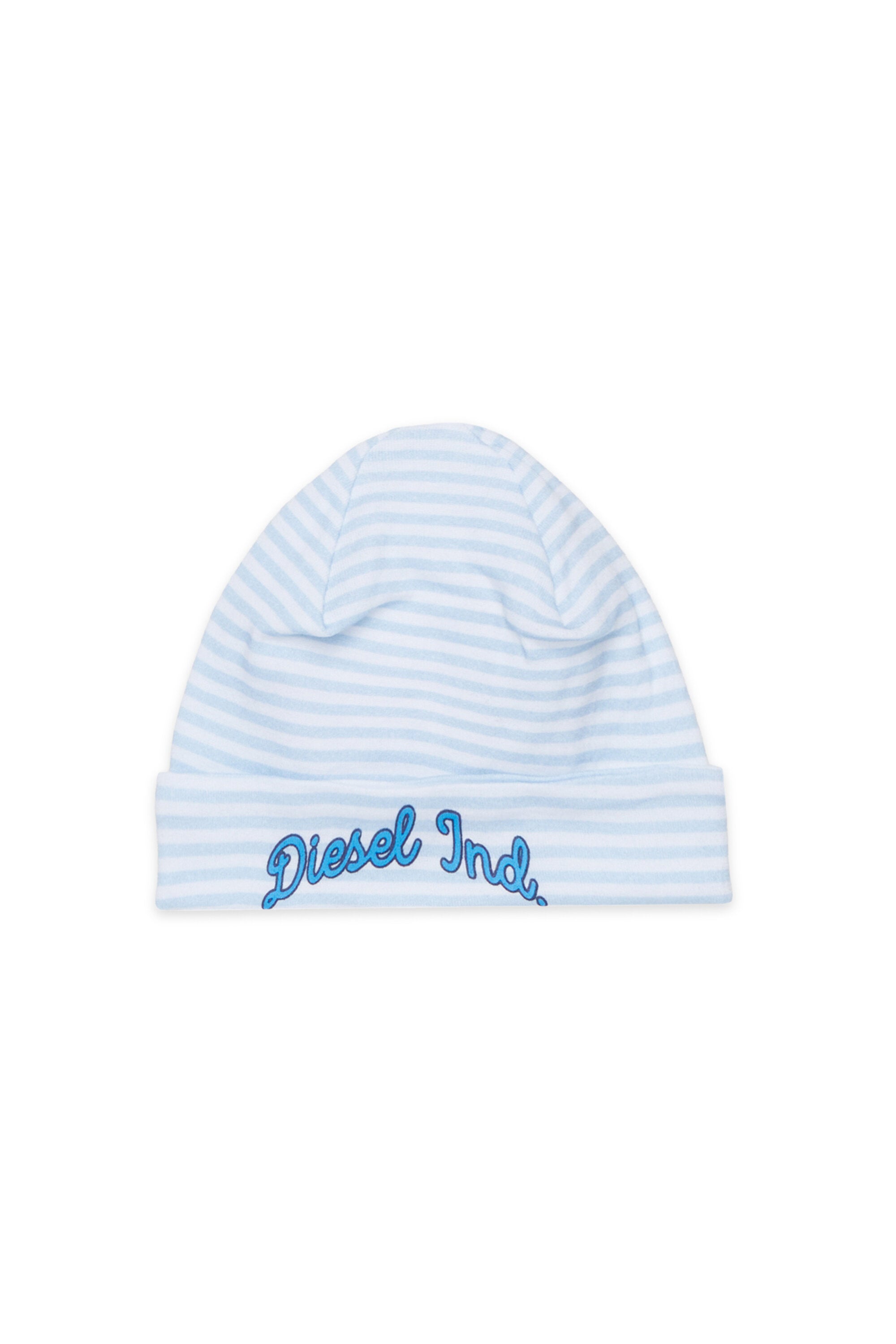 Cuffed beanie with logo