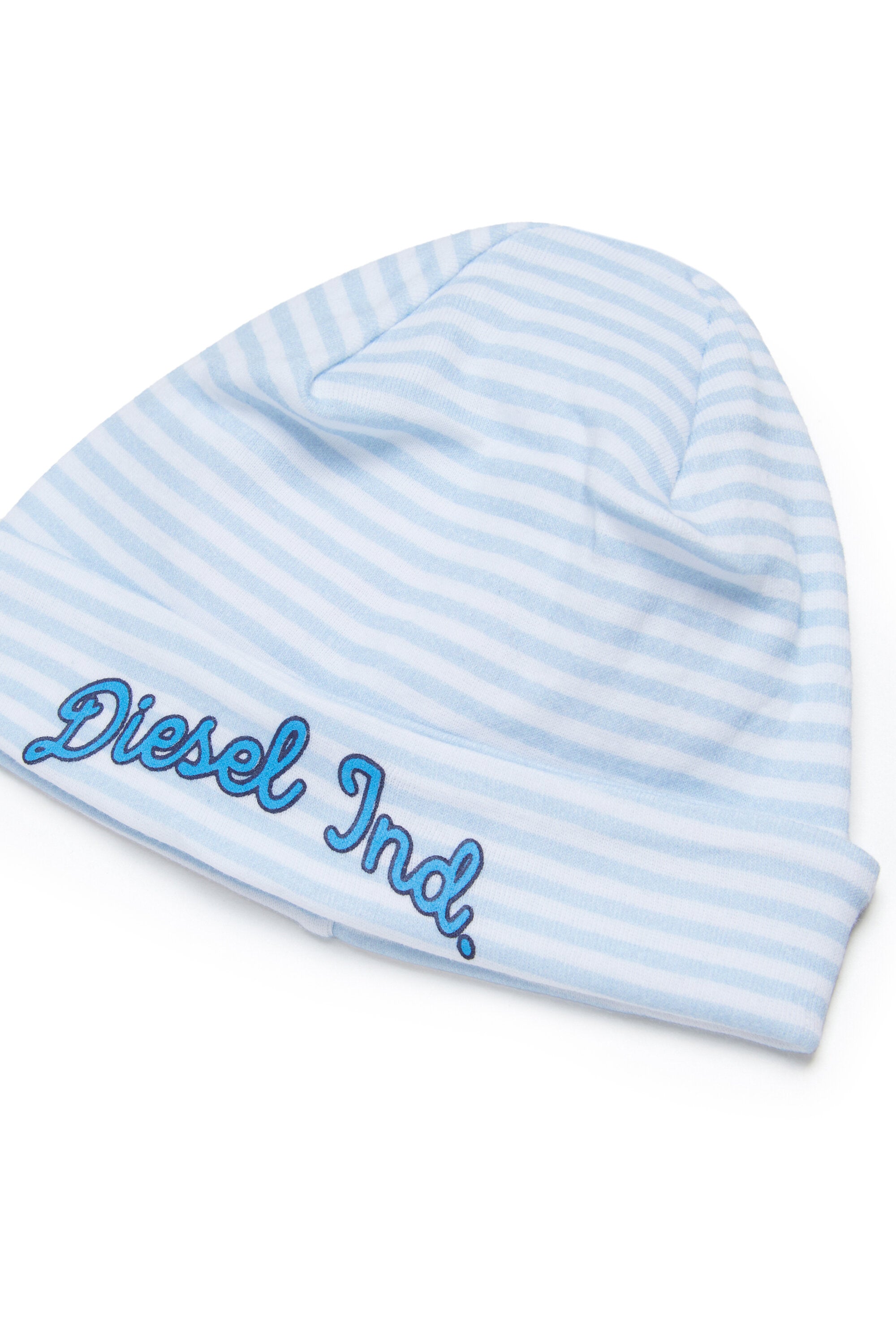 Cuffed beanie with logo