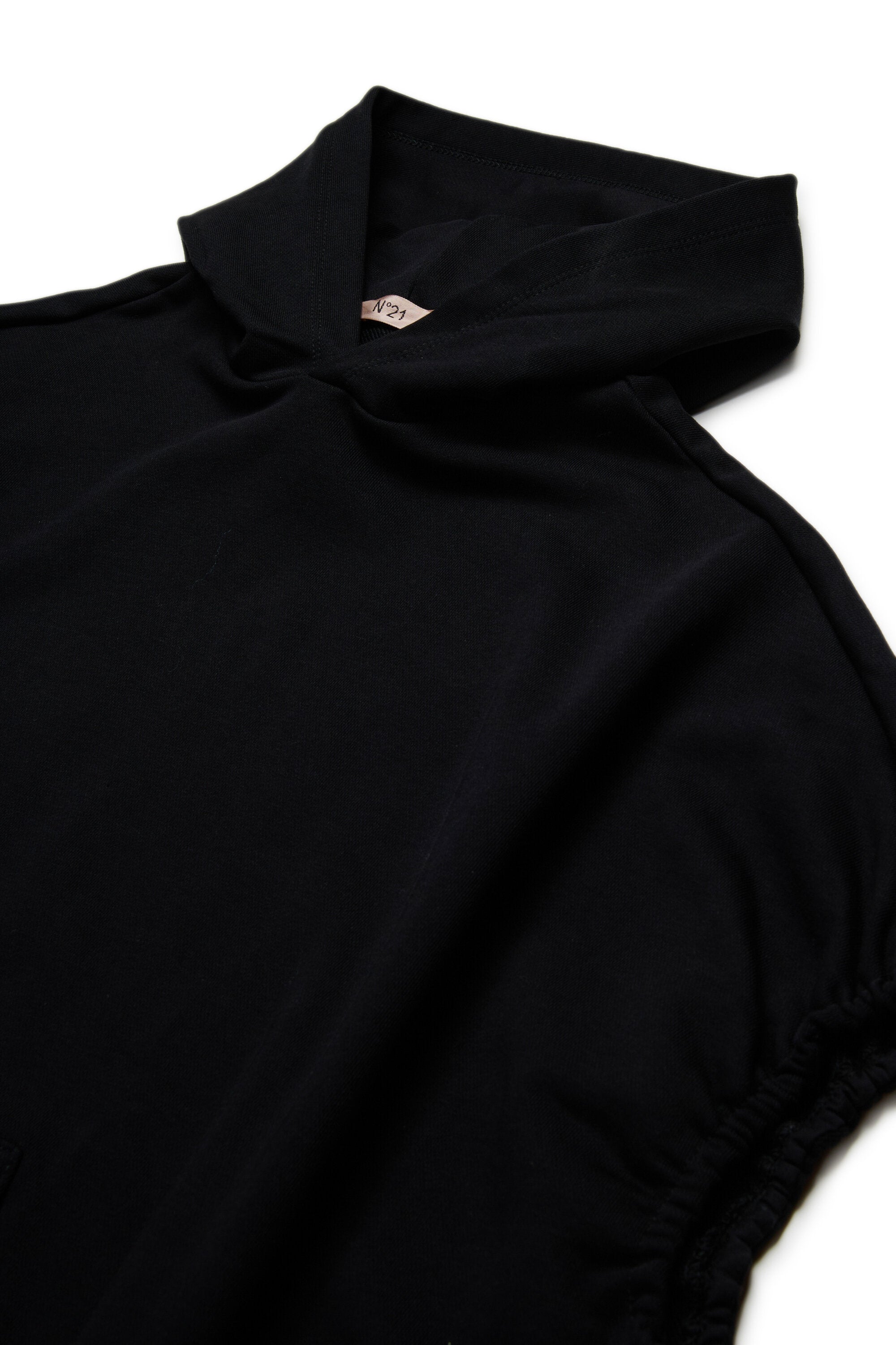 Abito a cappa oversize in felpa