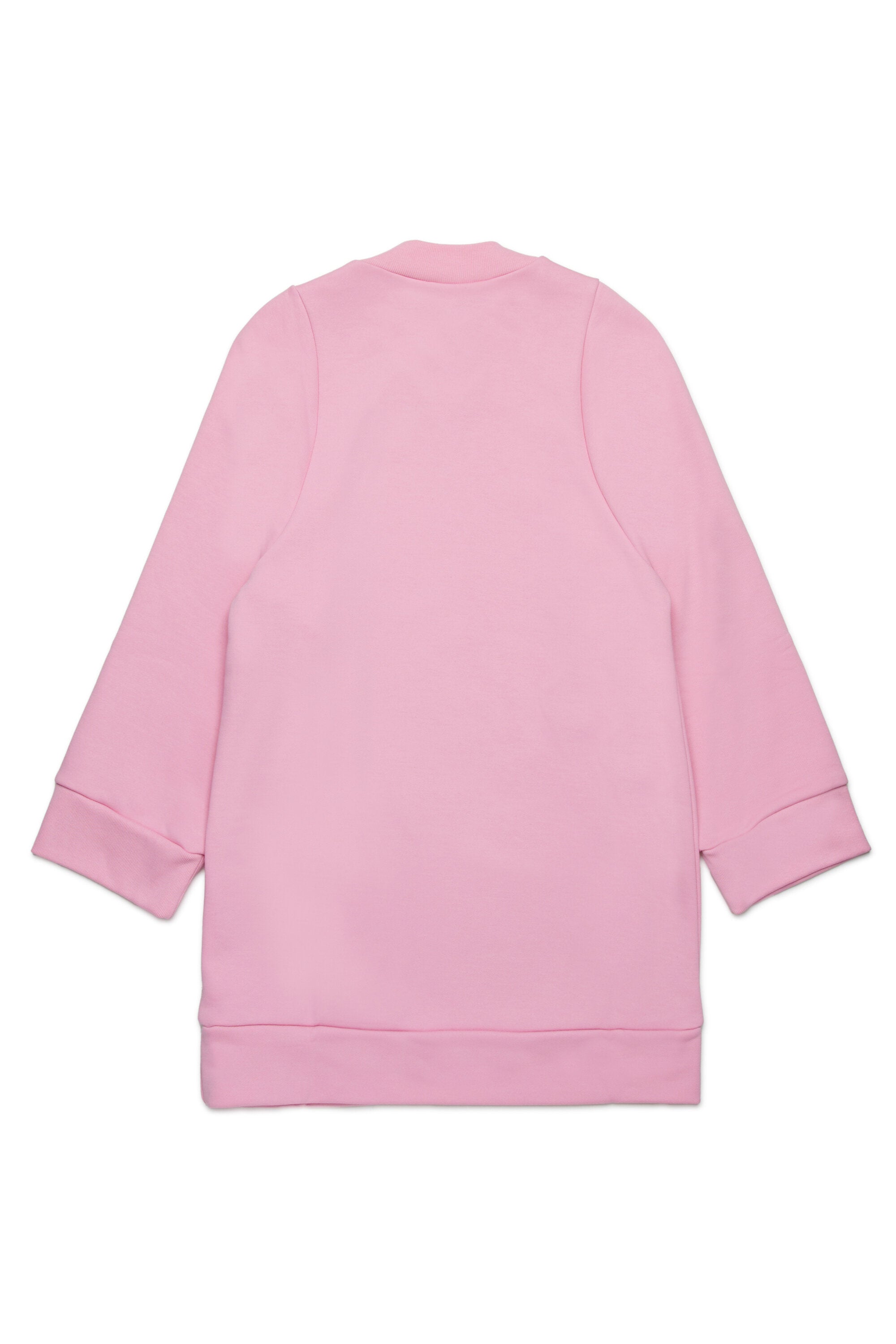 Robe longue en sweat-shirt à logo cursif