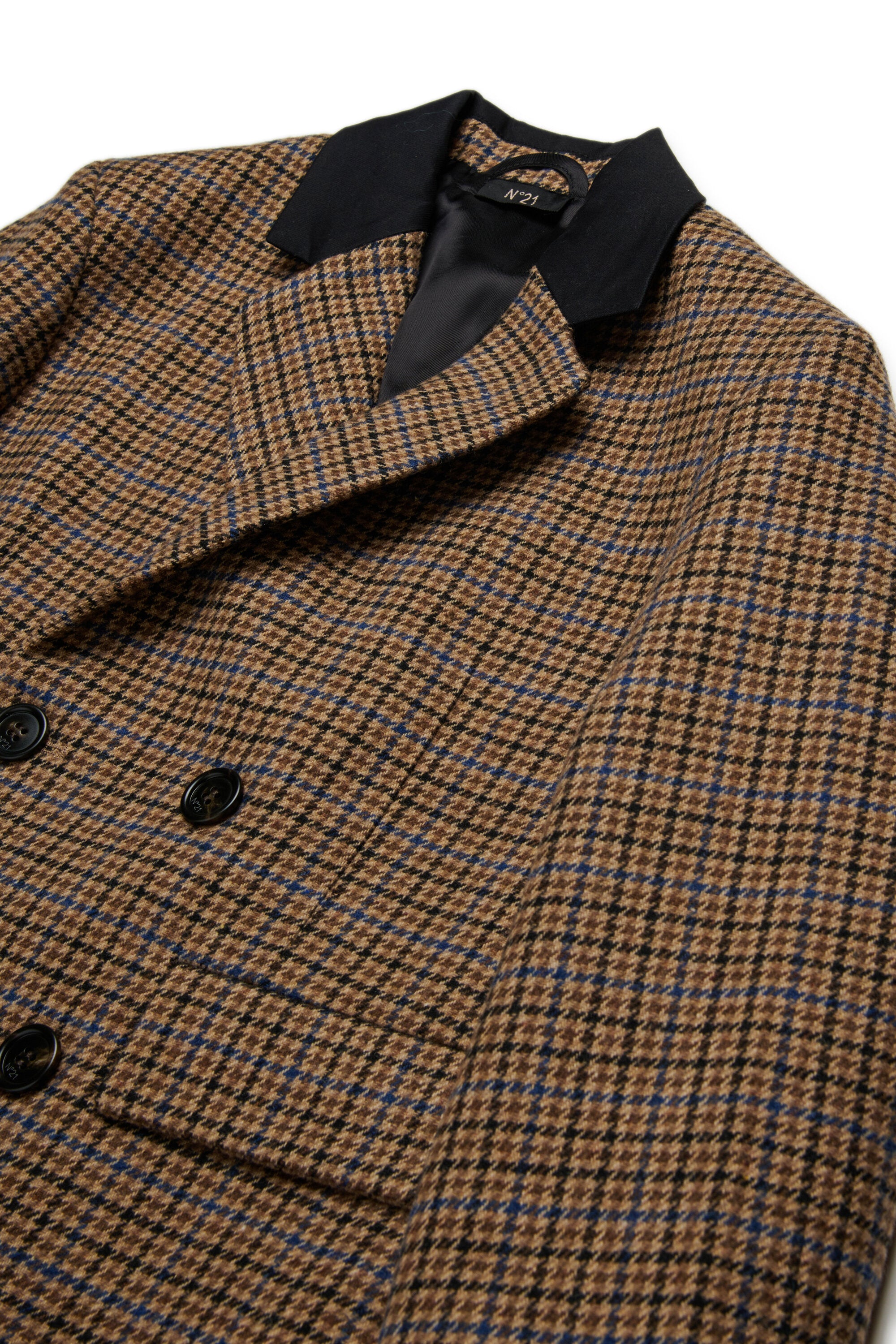Giacca blazer oversize in Harris Tweed