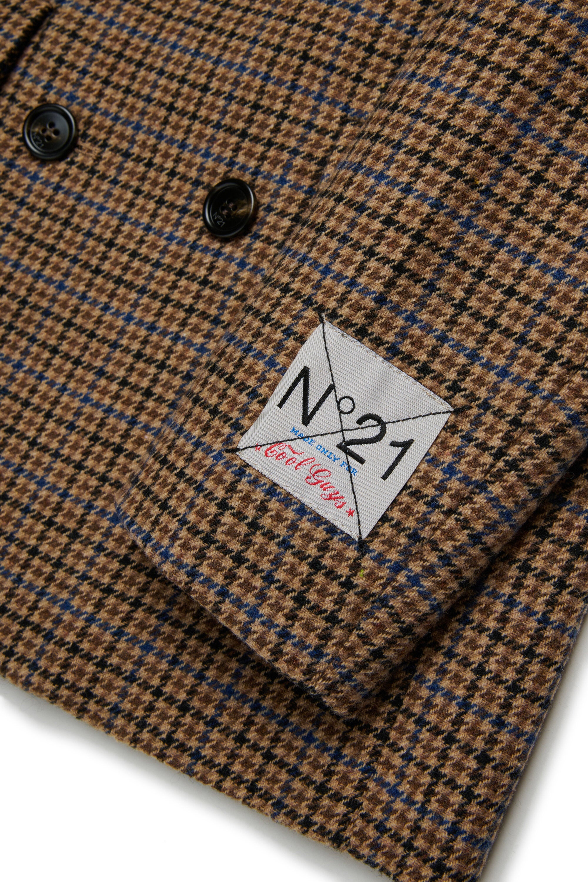 Giacca blazer oversize in Harris Tweed