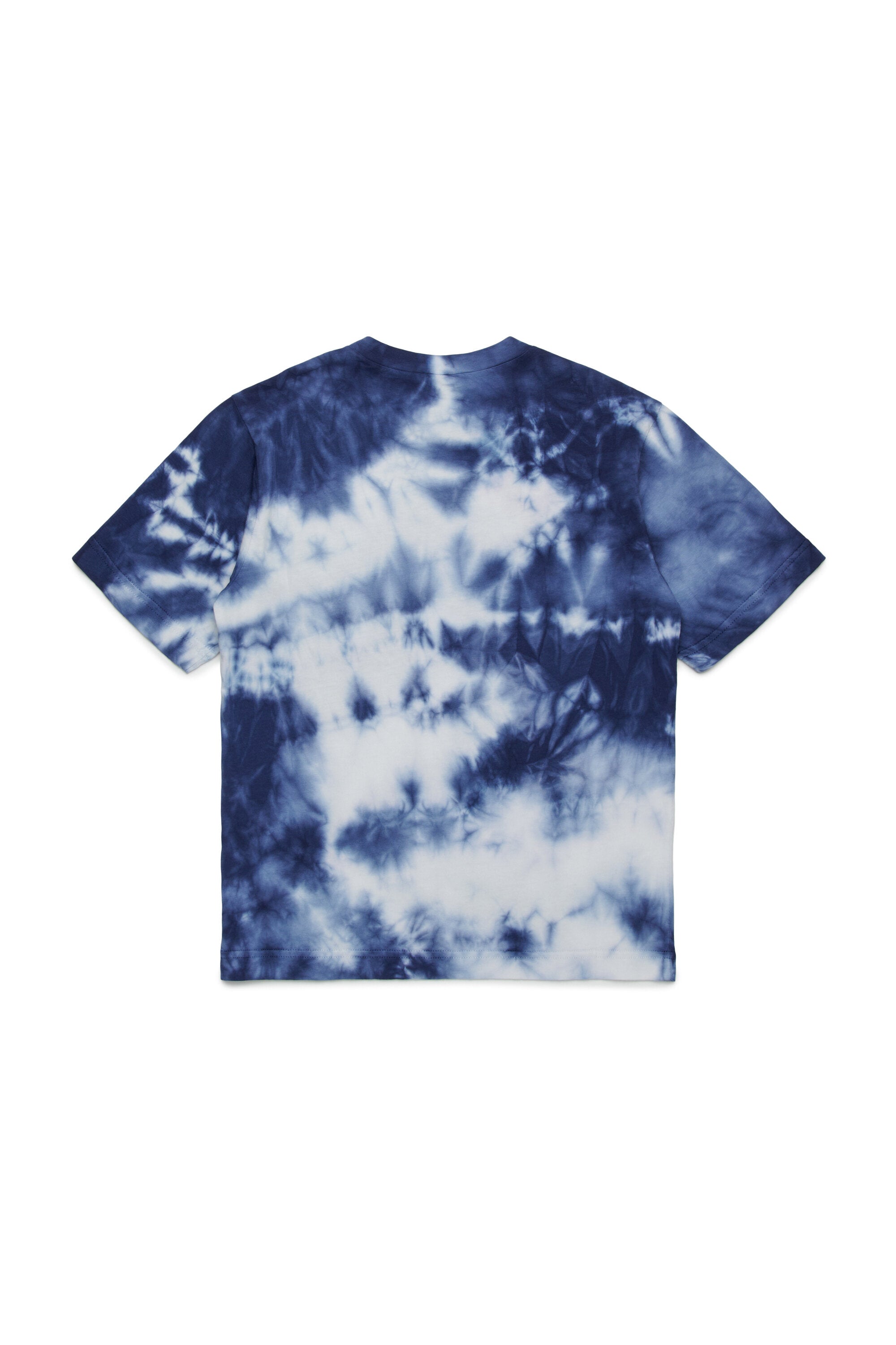T-shirt en jersey tie-dye avec logo