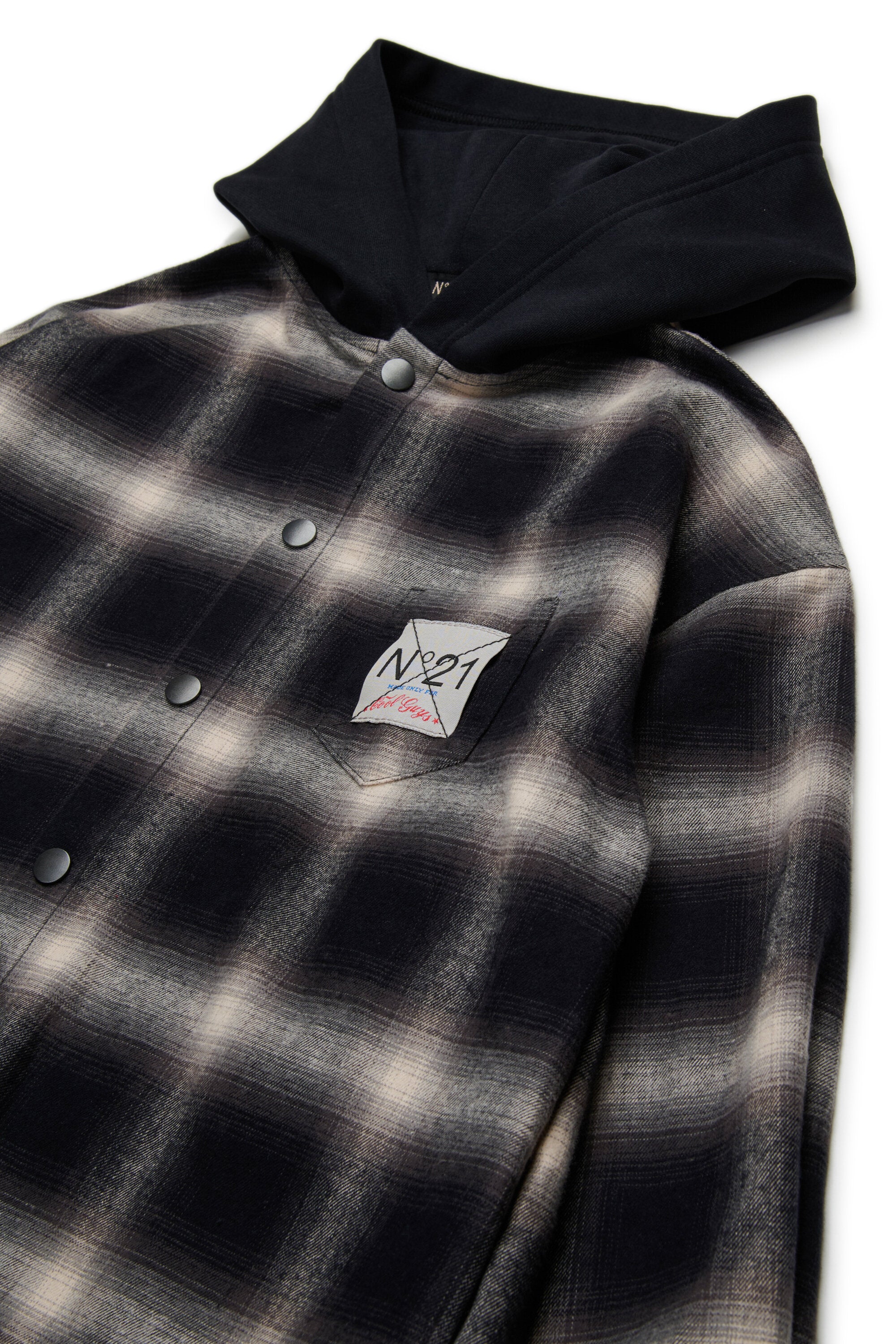 Overshirt in flanella a quadri