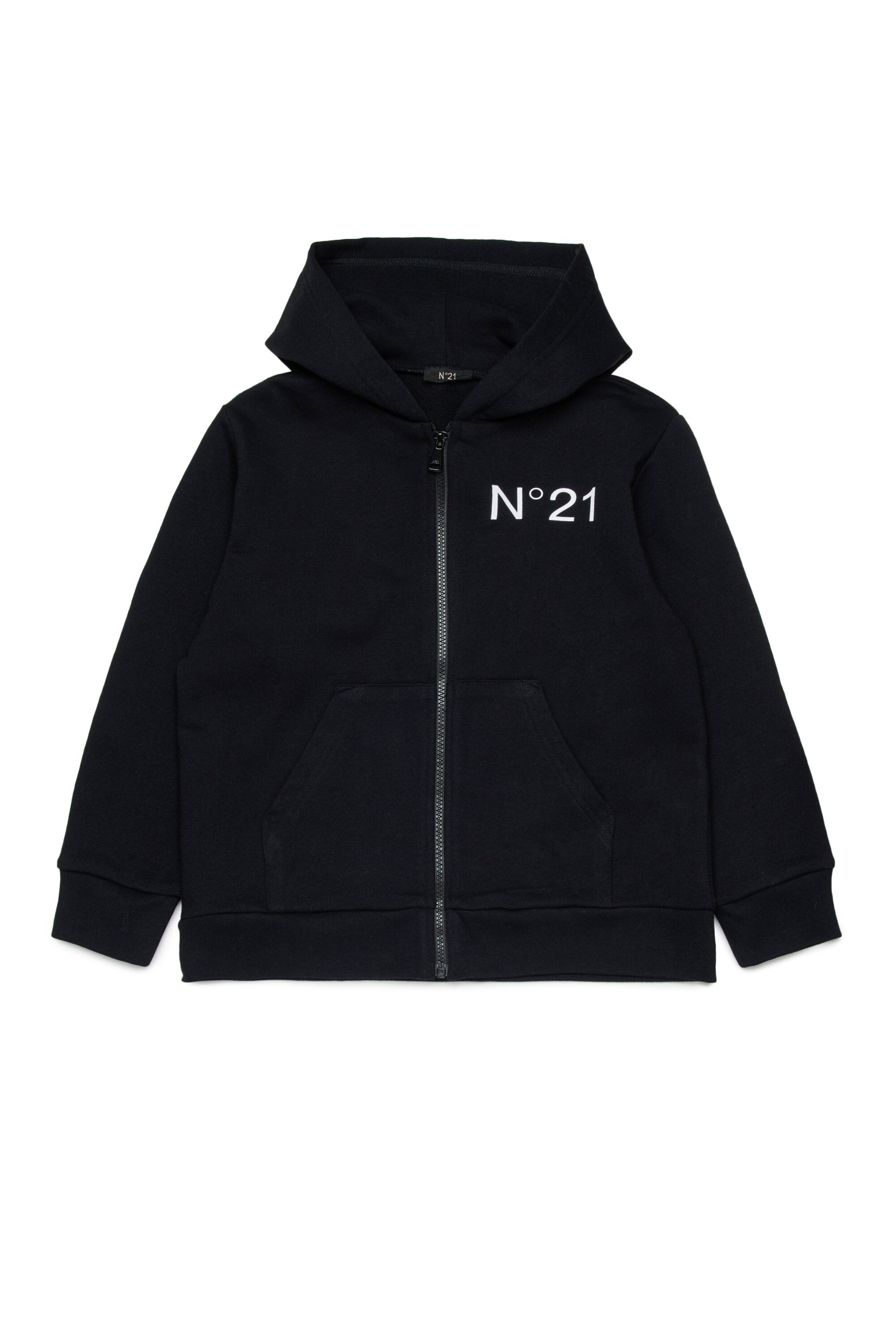 Sweatshirt mit Kapuze und Logo in Übergröße