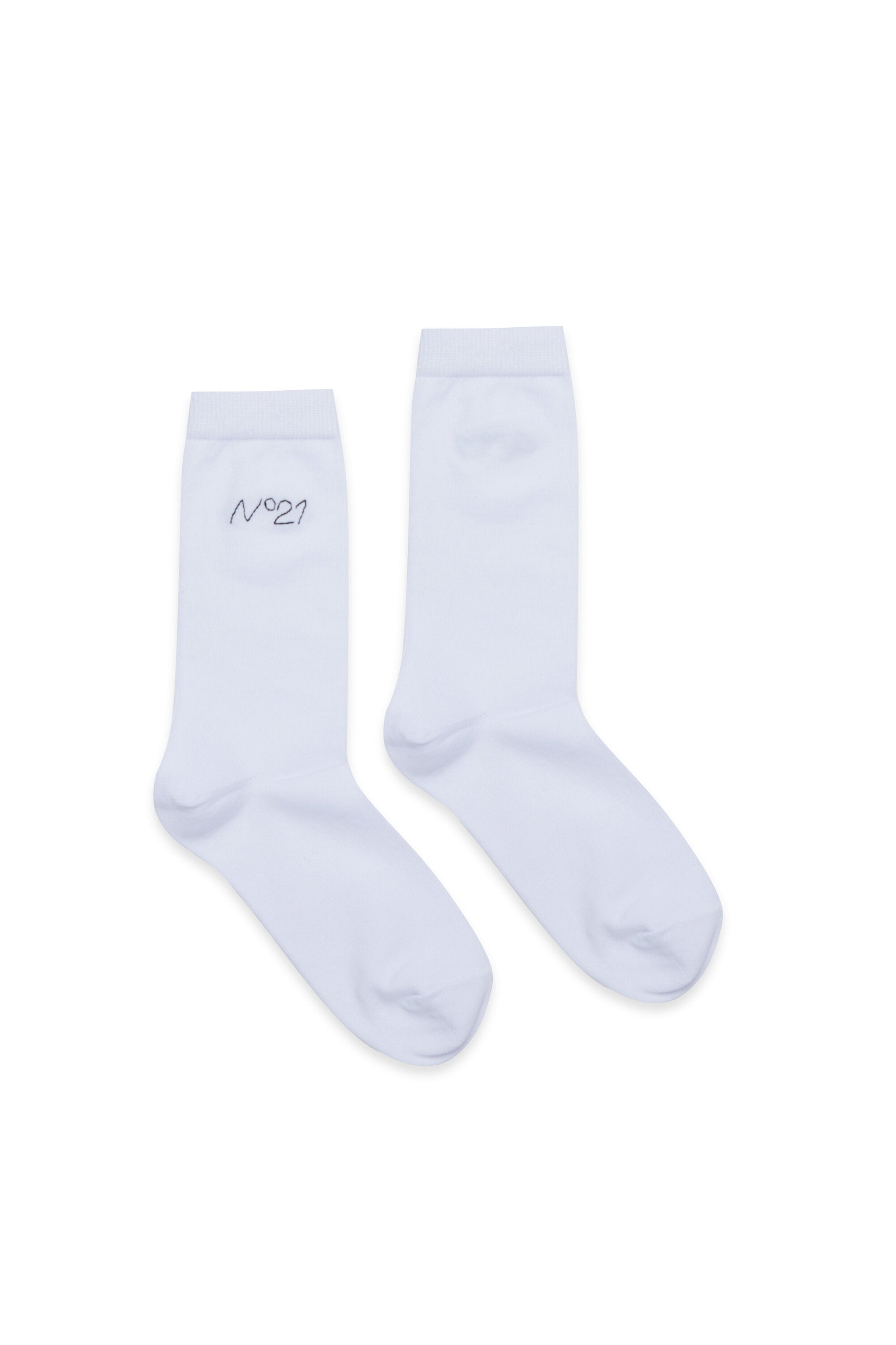 Chaussettes en coton mélangé avec logo