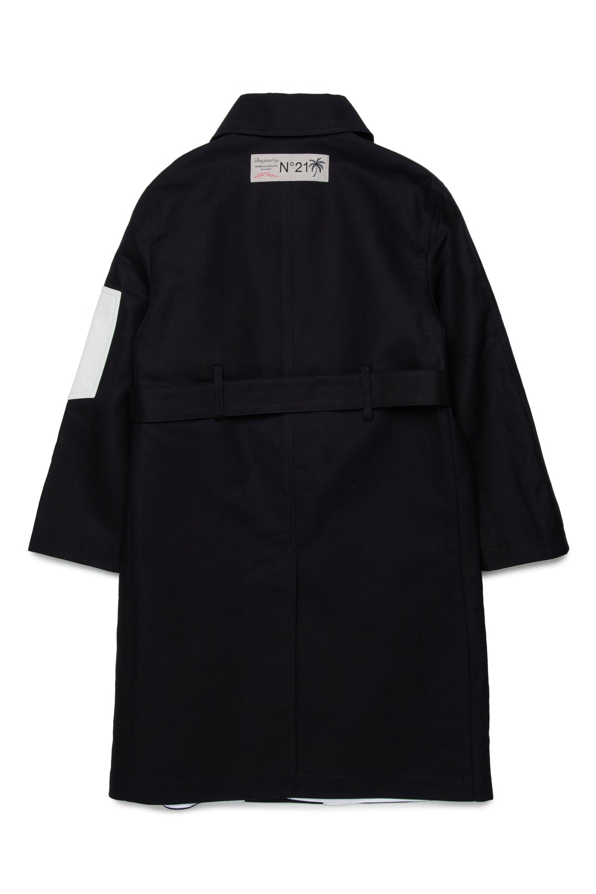 Gabardina con logo