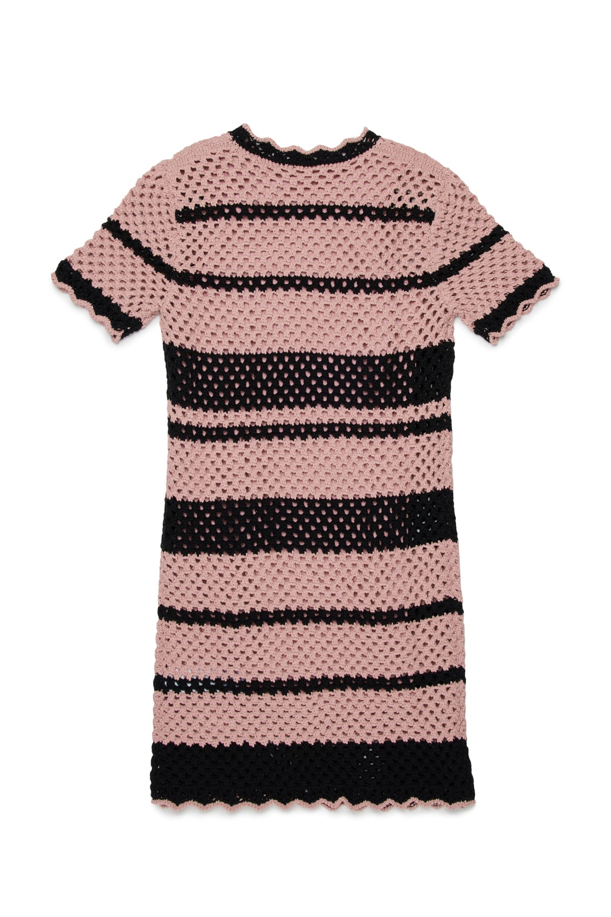 Robe en crochet avec logo