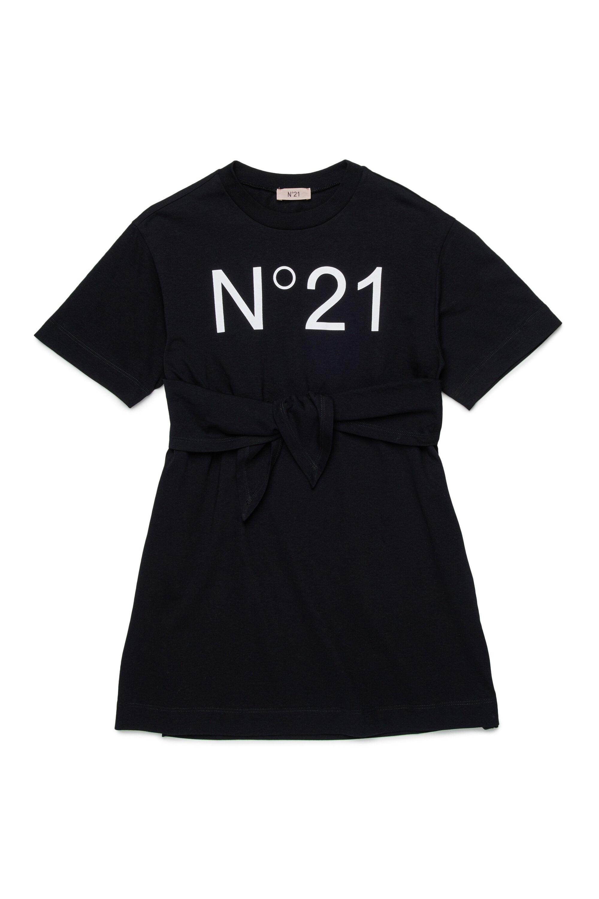 T-Shirt-Kleid mit aufgedrucktem Logo