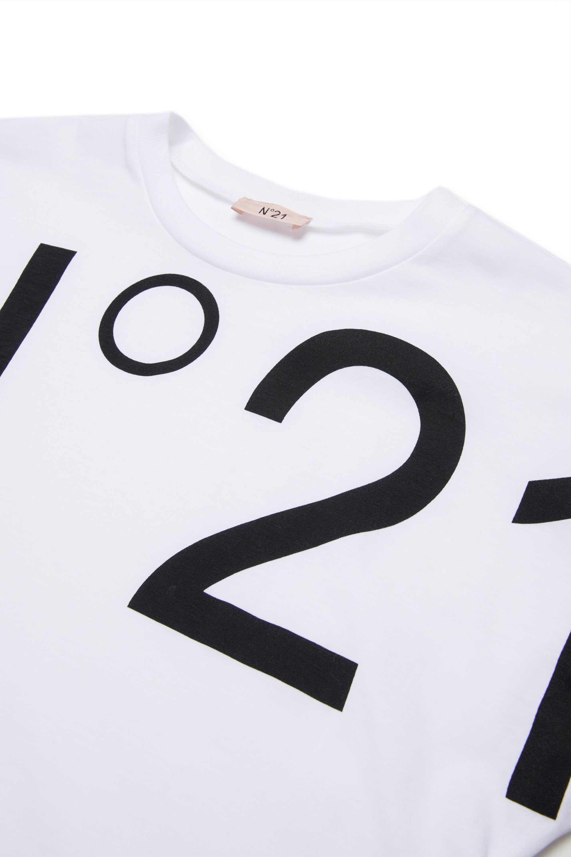 Camiseta con logo delantero maxi