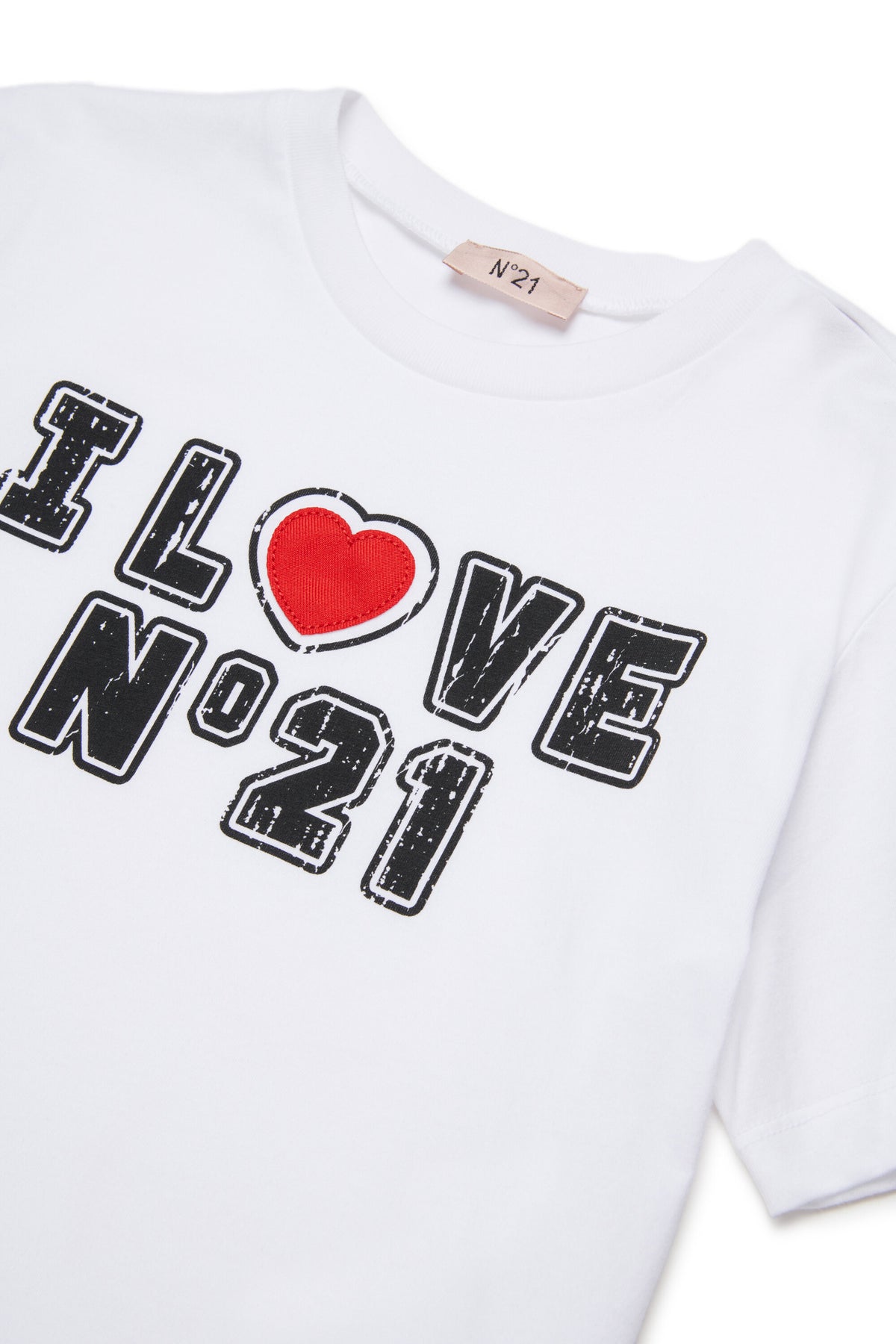 T-shirt con logo sul petto