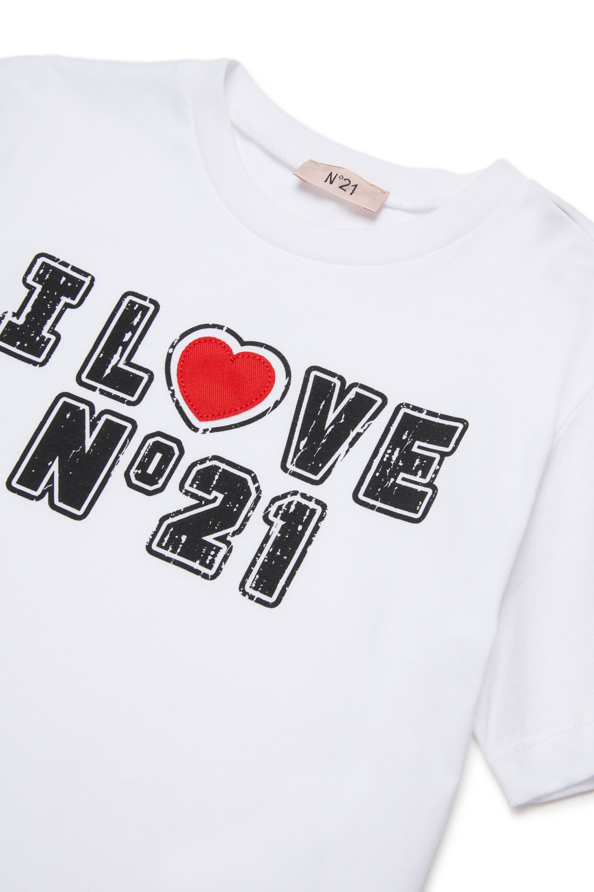 T-Shirt mit Logo auf der Brust