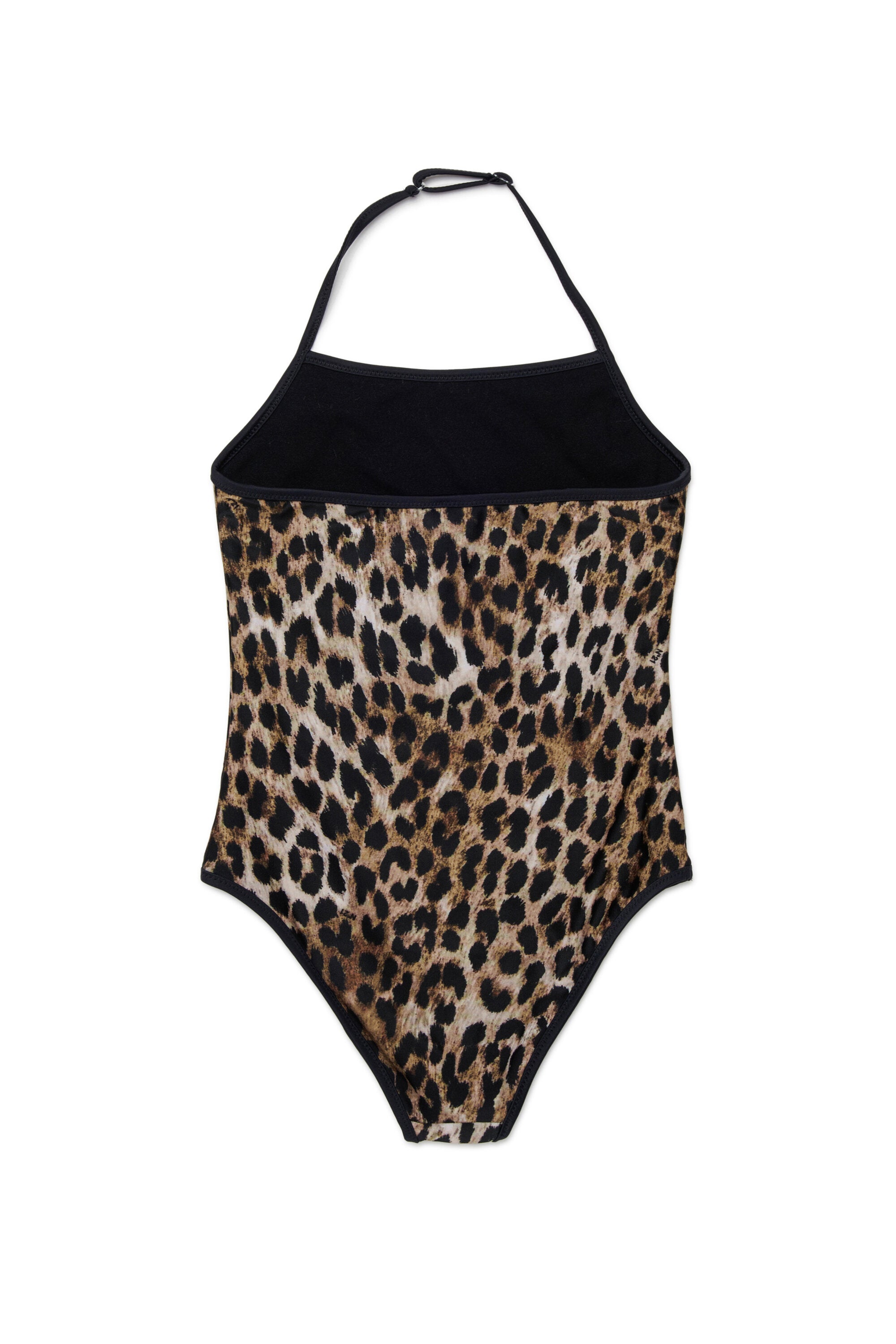 Maillot une pièce à imprimé animalier