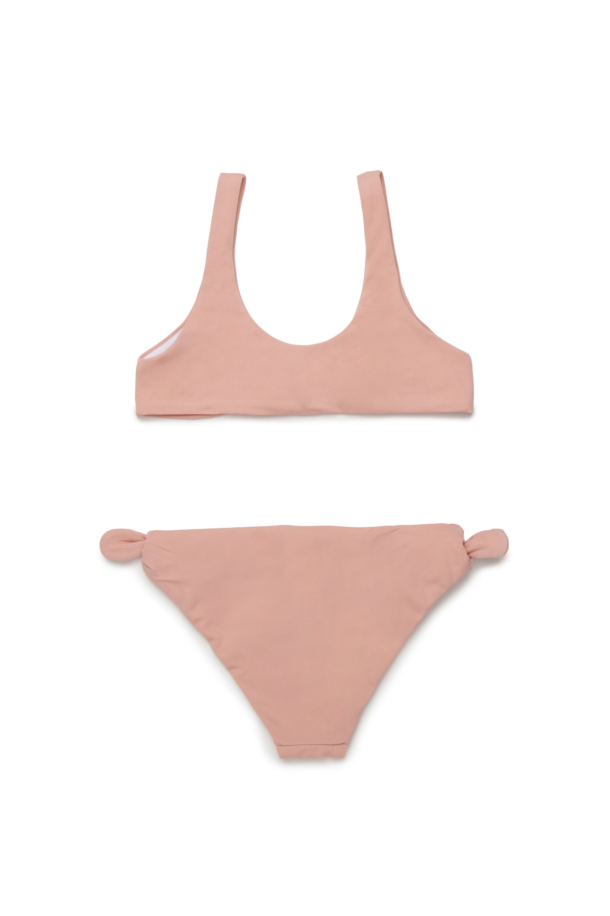 Bikini with bows and logo