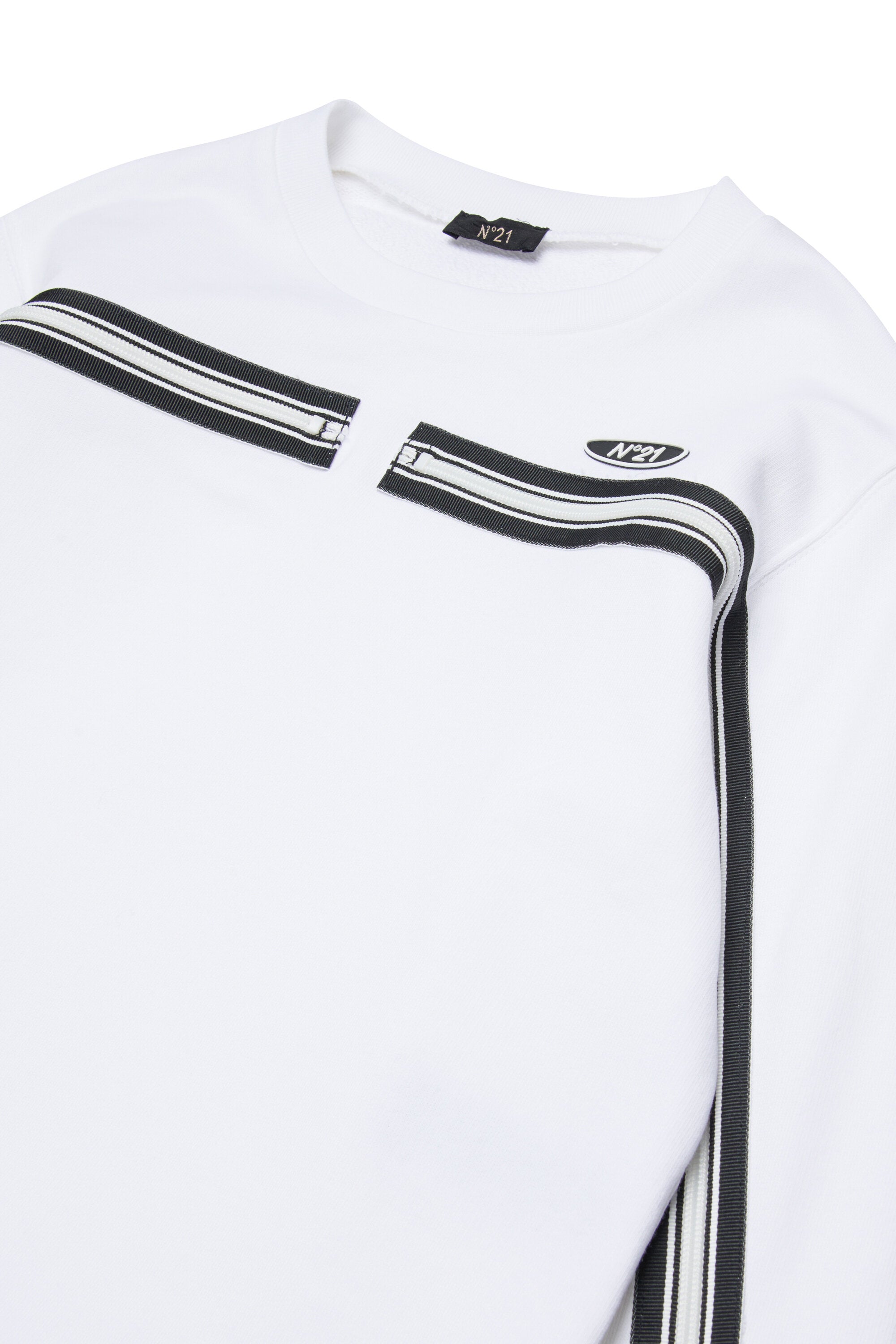 Sweatshirt mit Rundhalsausschnitt und Logo