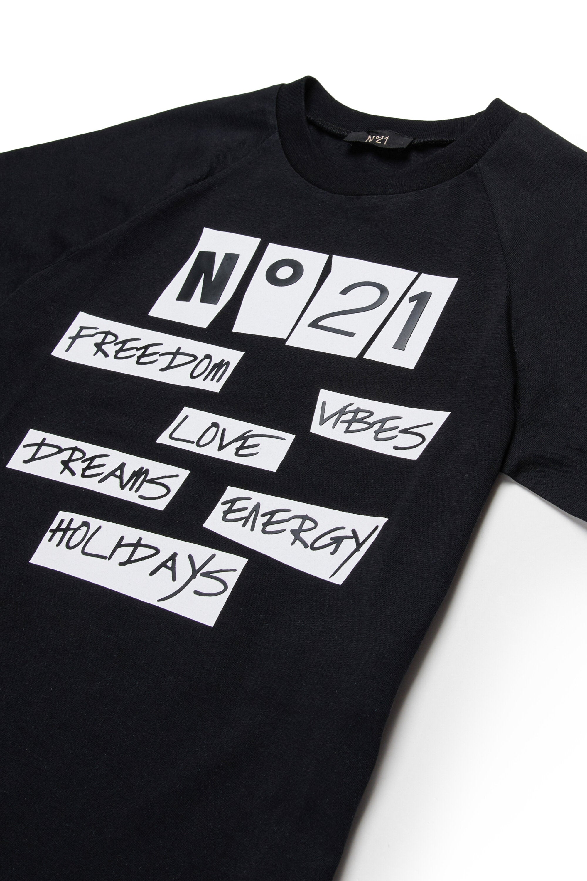 T-shirt con logo stampato