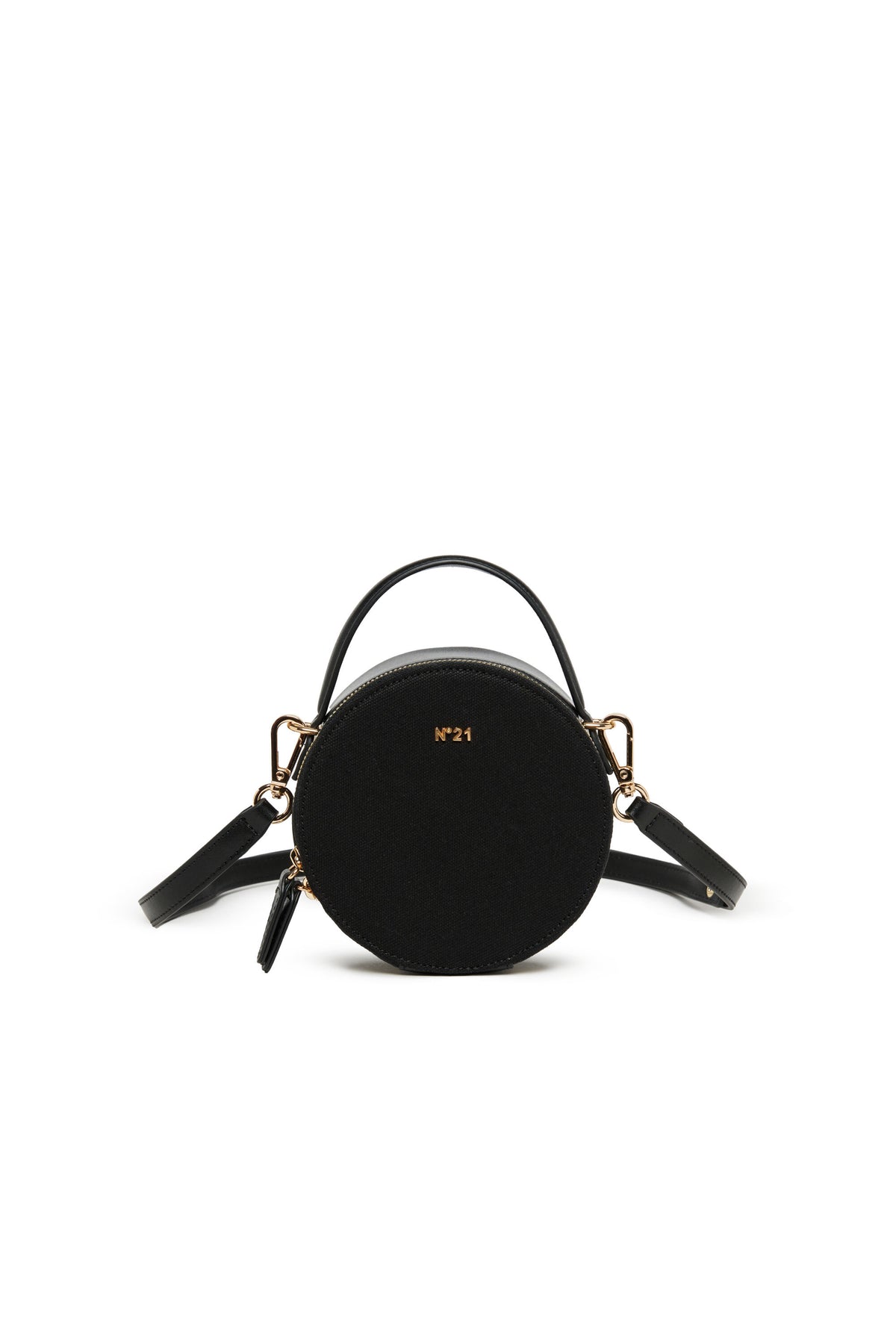 Bolso bandolera con logo frontal
