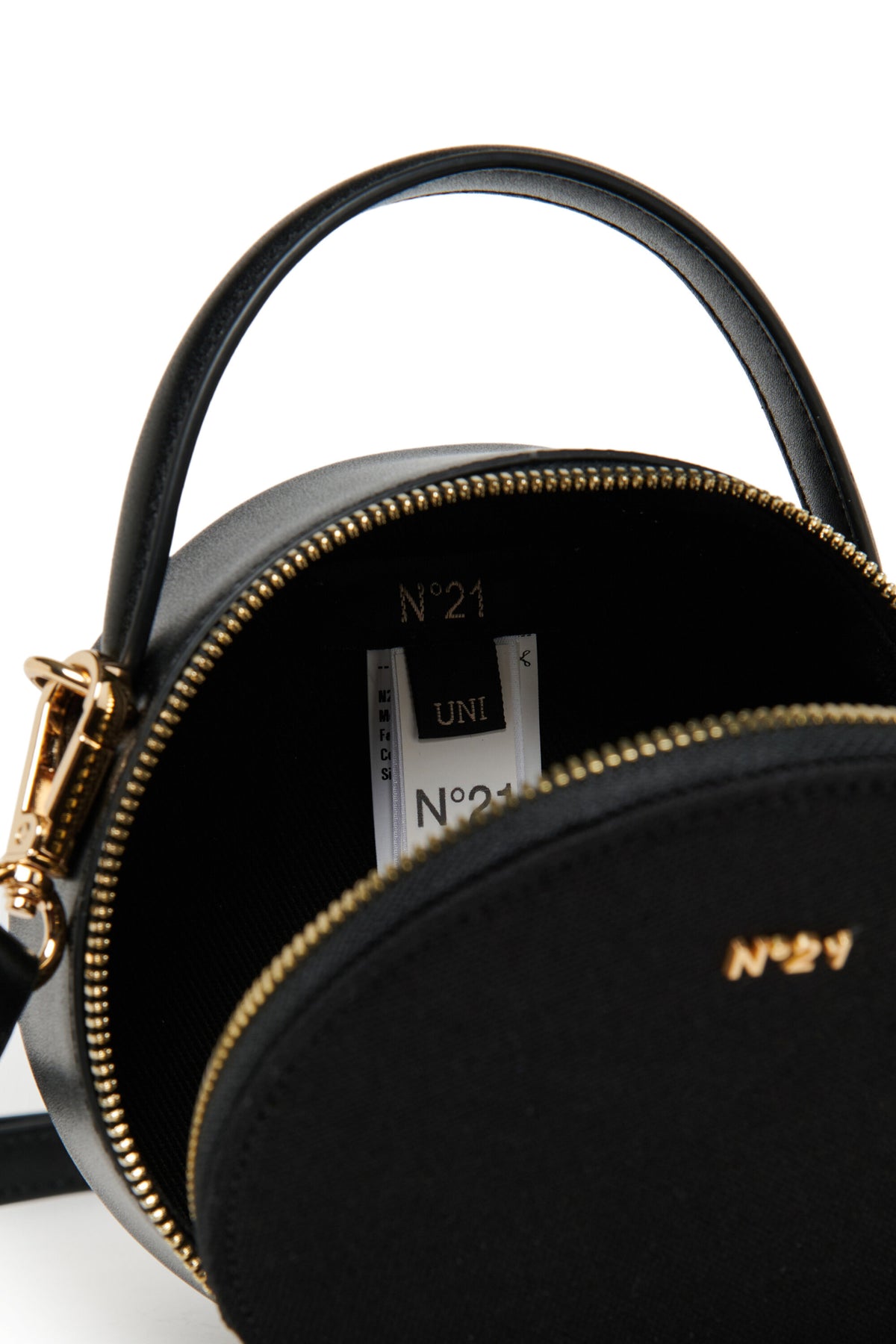Bolso bandolera con logo frontal