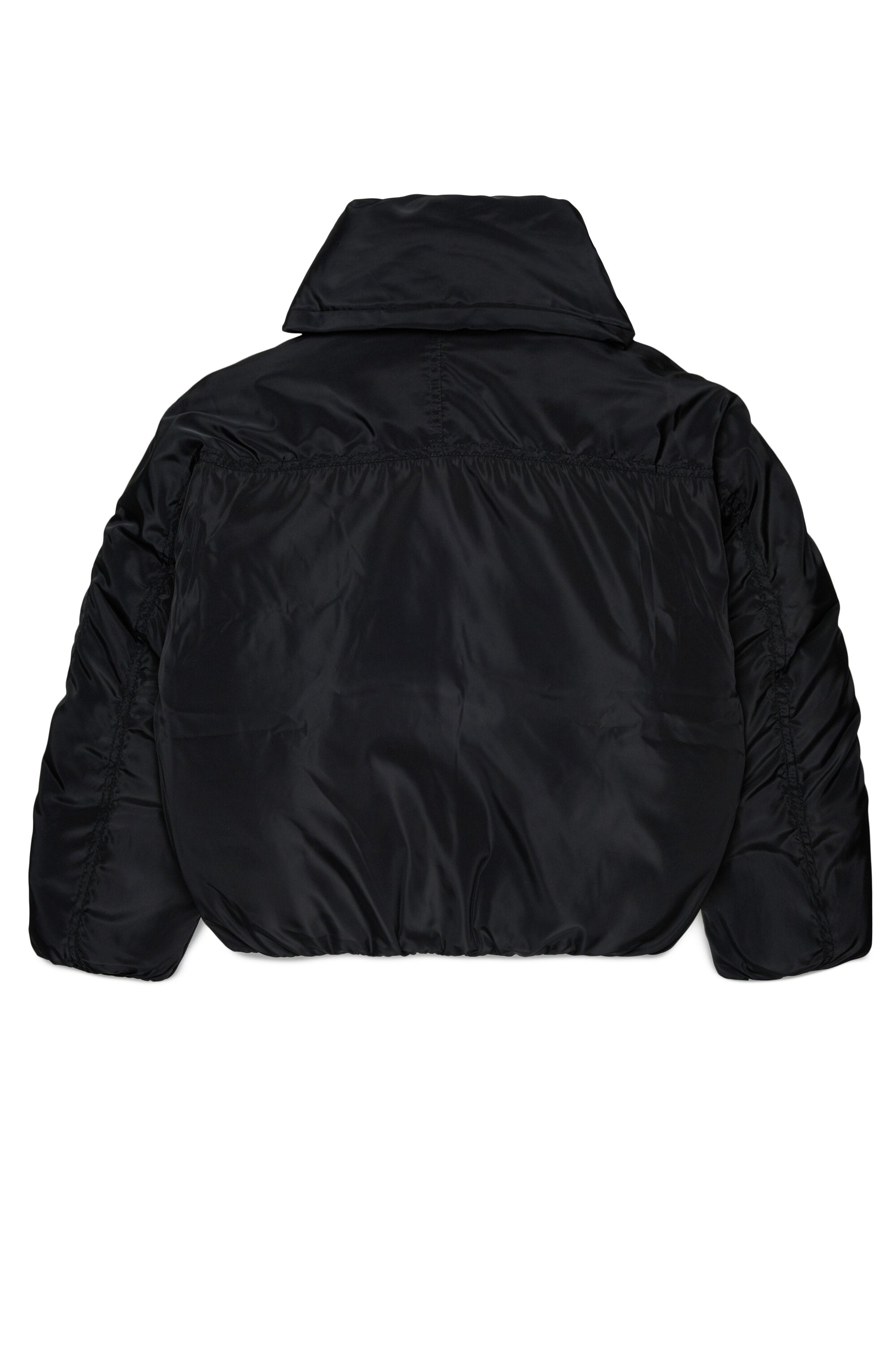 Padded jacket with logo