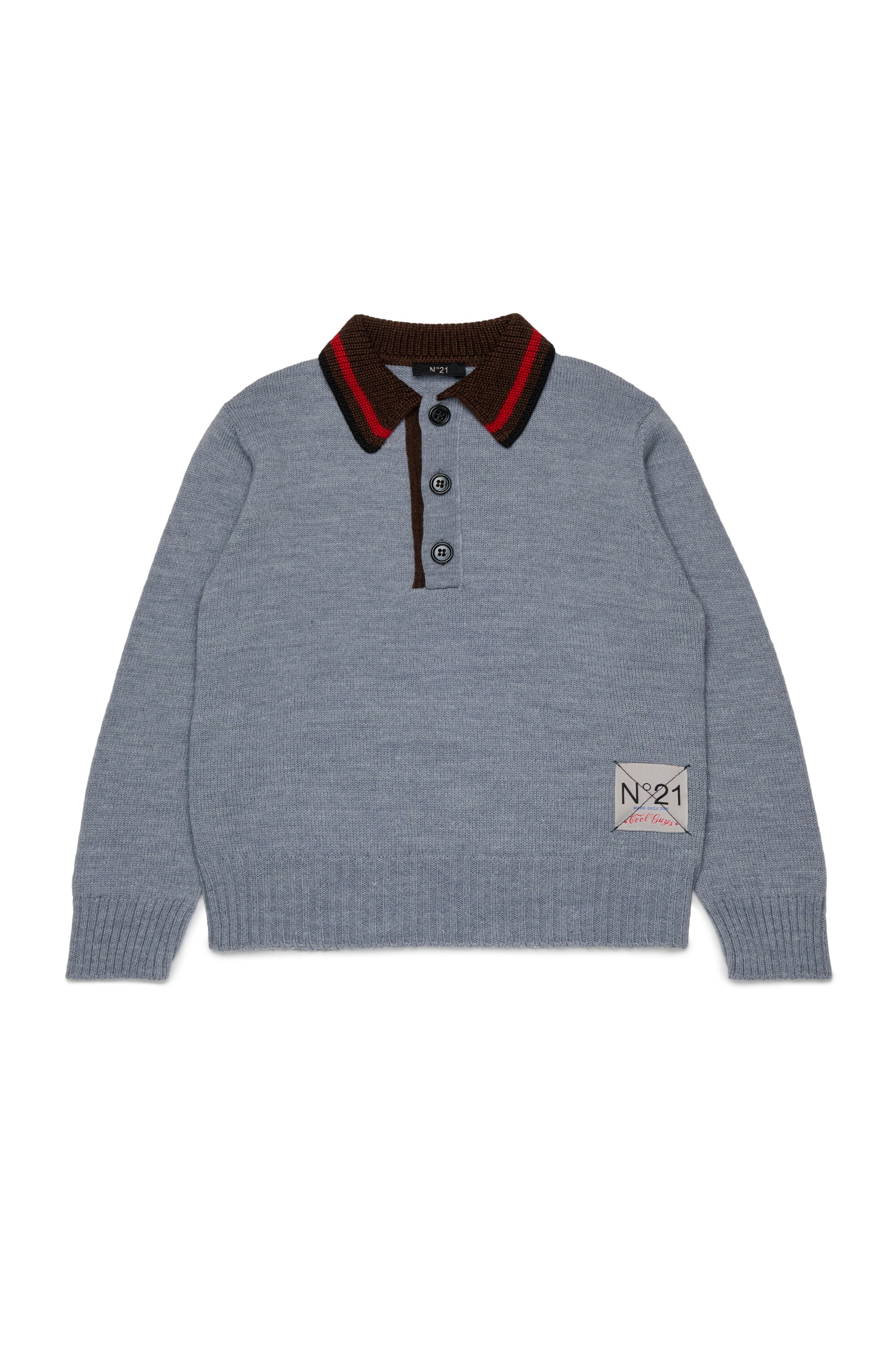 Pullover in maglia con logo