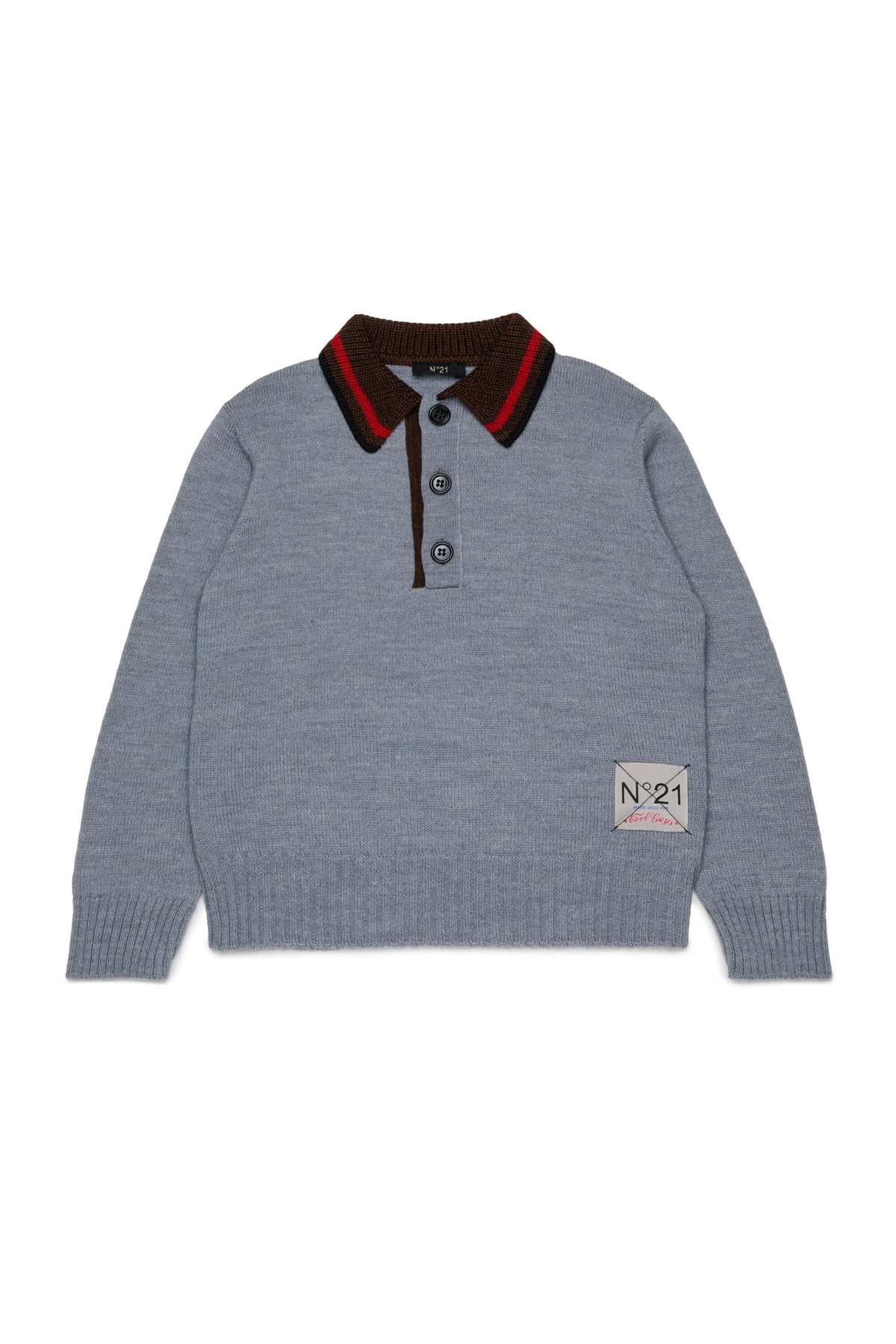Pullover in maglia con logo