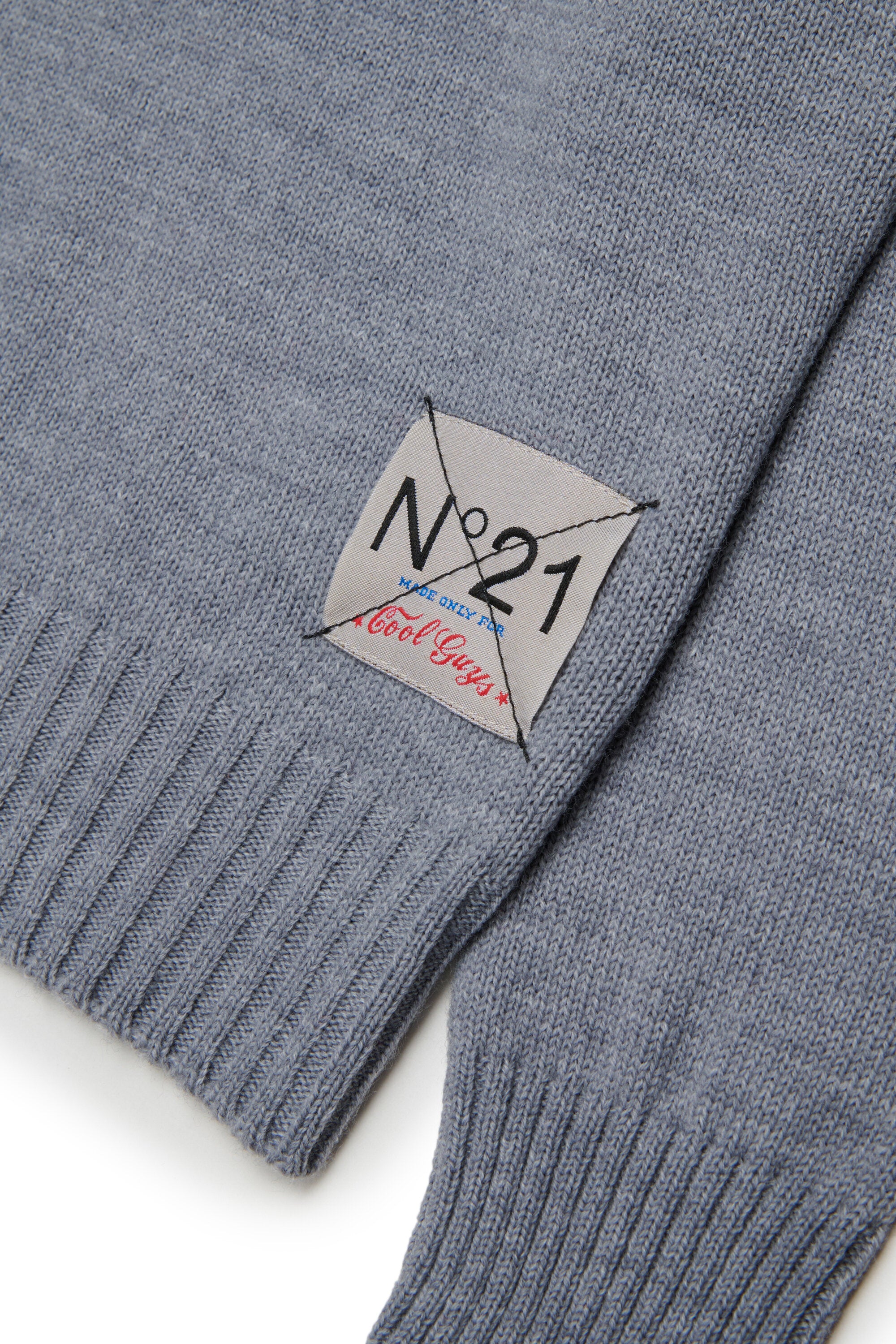 Pullover in maglia con logo