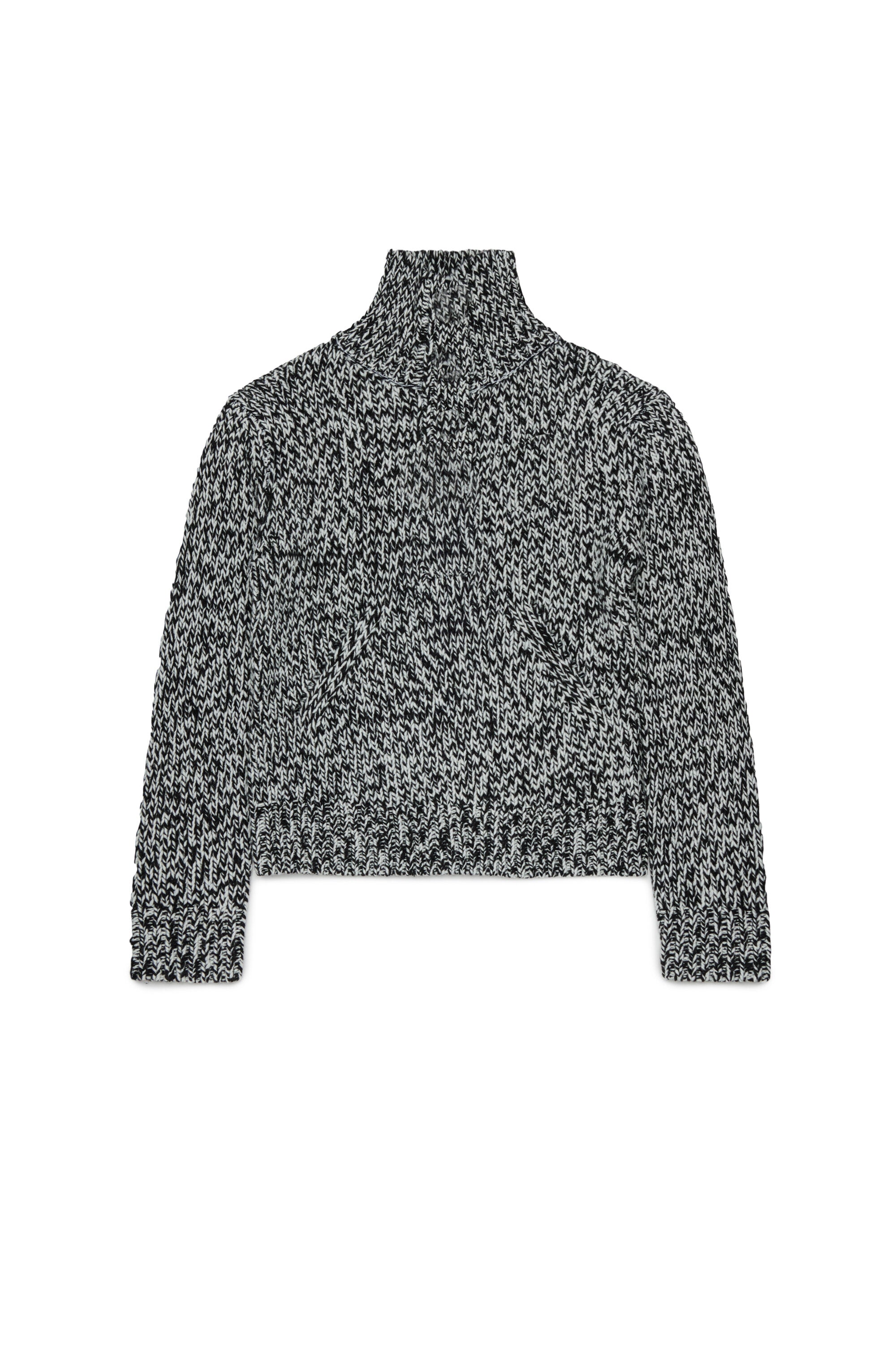 Pullover aus Wollmischung mit Logo