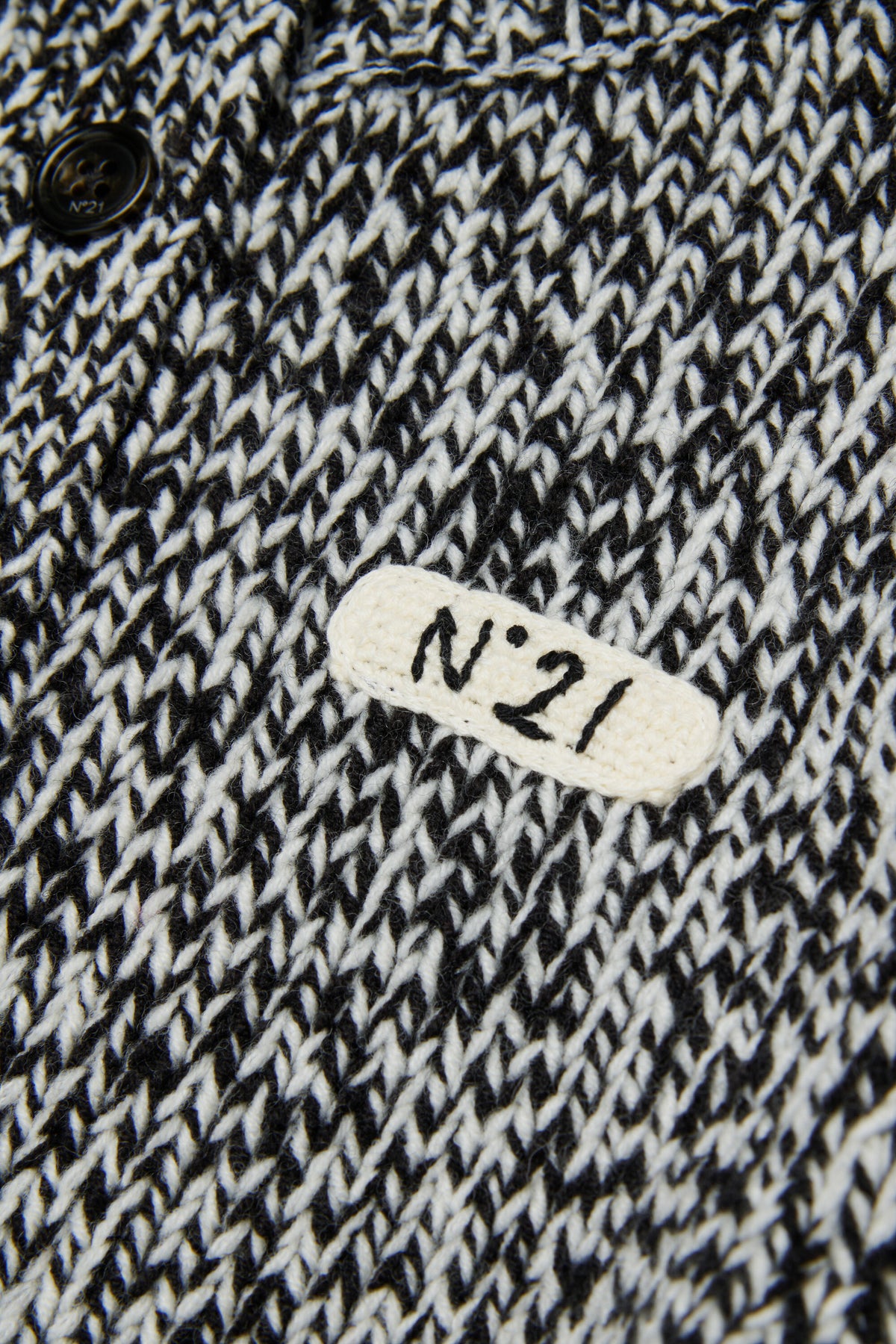 Jersey de mezcla de lana con logo