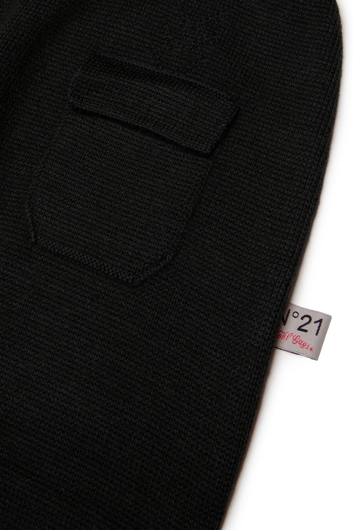 Ribbed knit flare pants