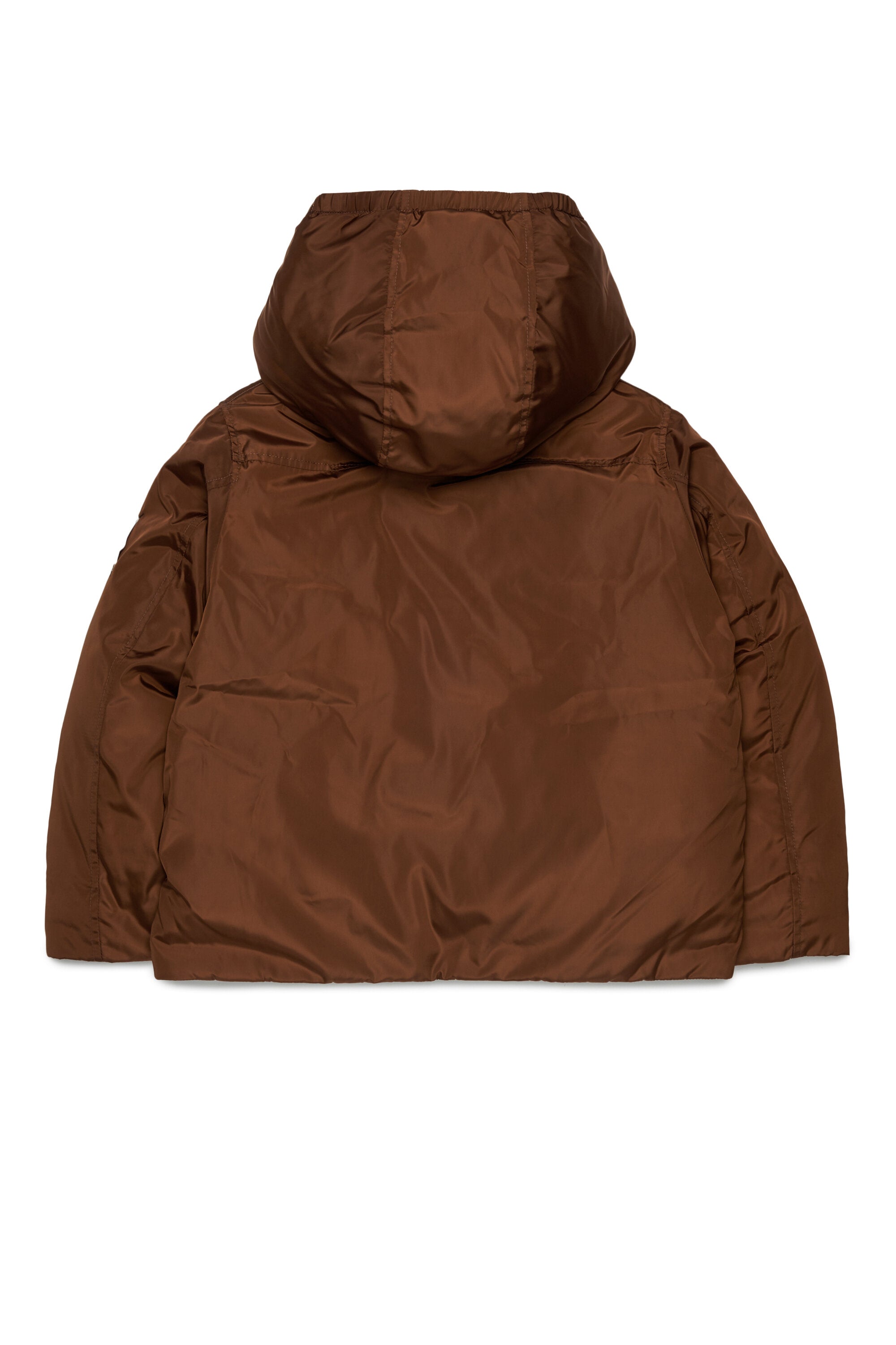 Padded jacket with logo