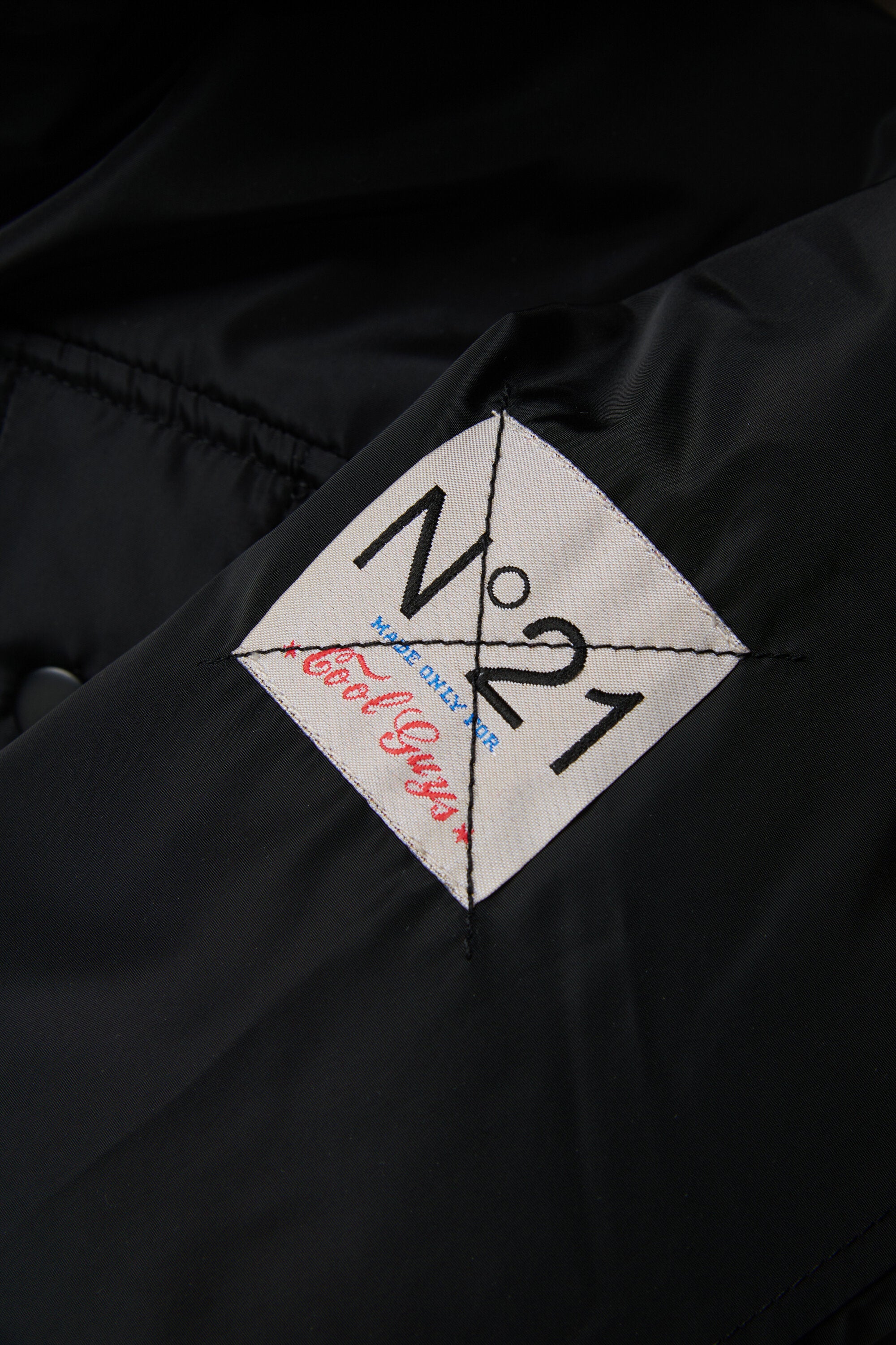 Chaqueta acolchada con logo