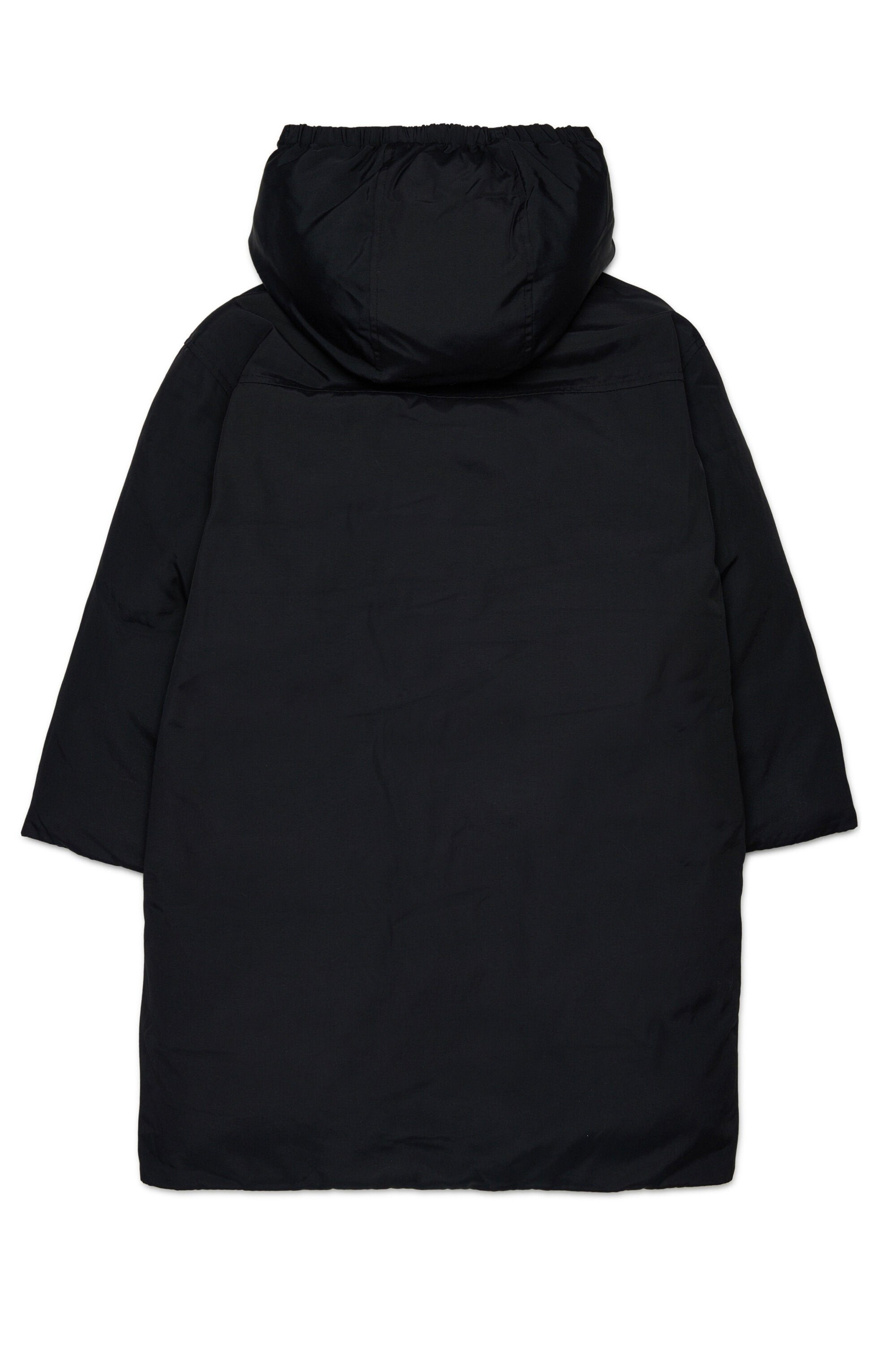 Gefütterte Jacke mit aufgedrucktem Logo
