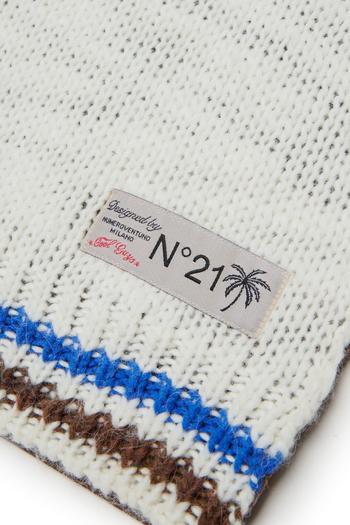 Gilet en maille avec logo