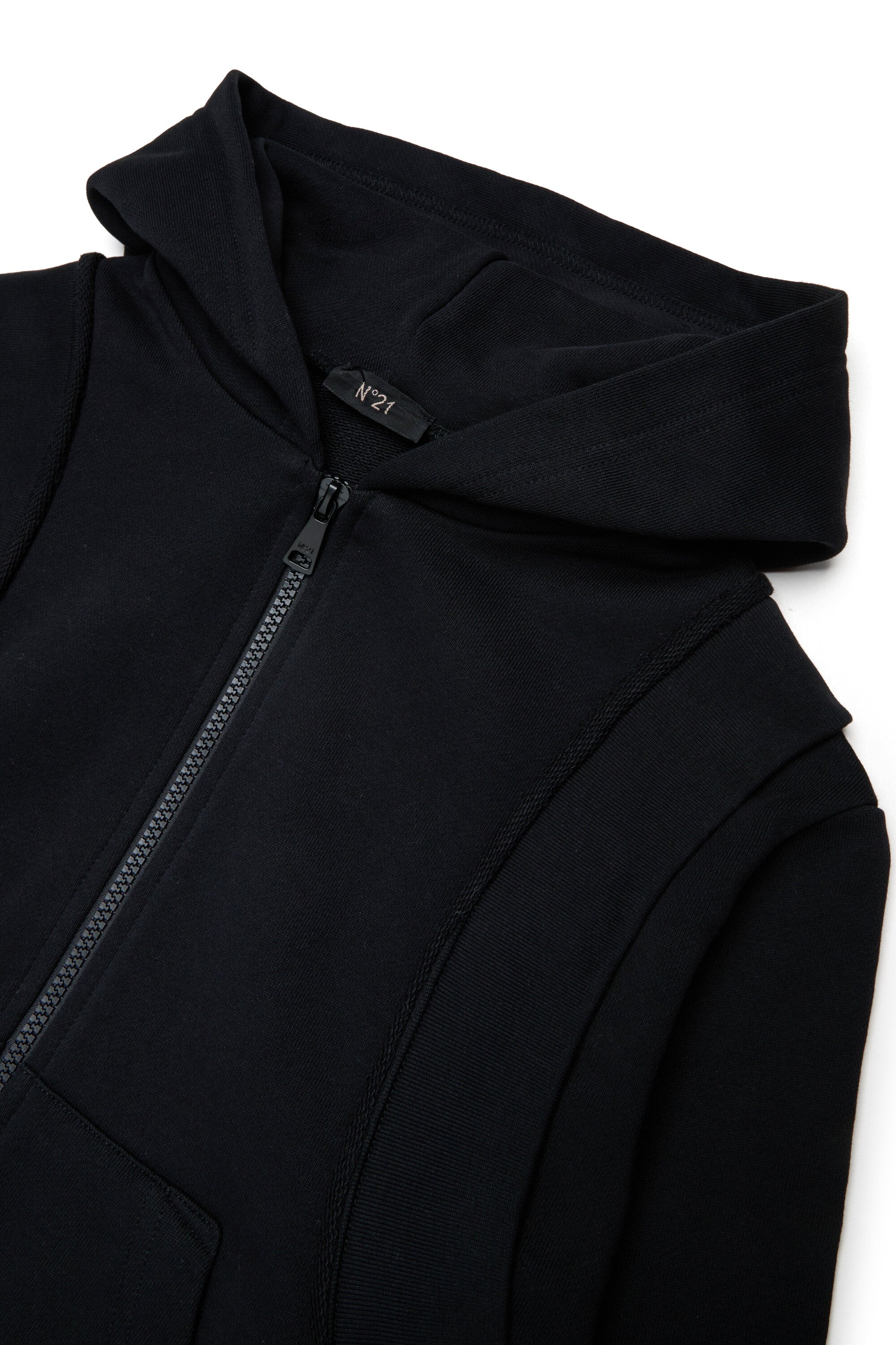 Felpa zip con logo