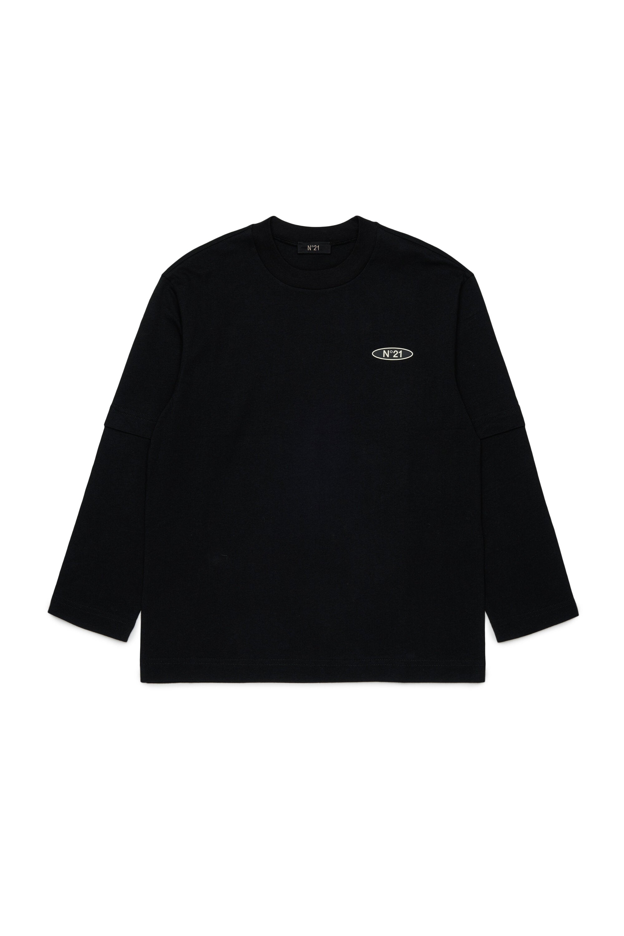Camiseta de manga larga con logo