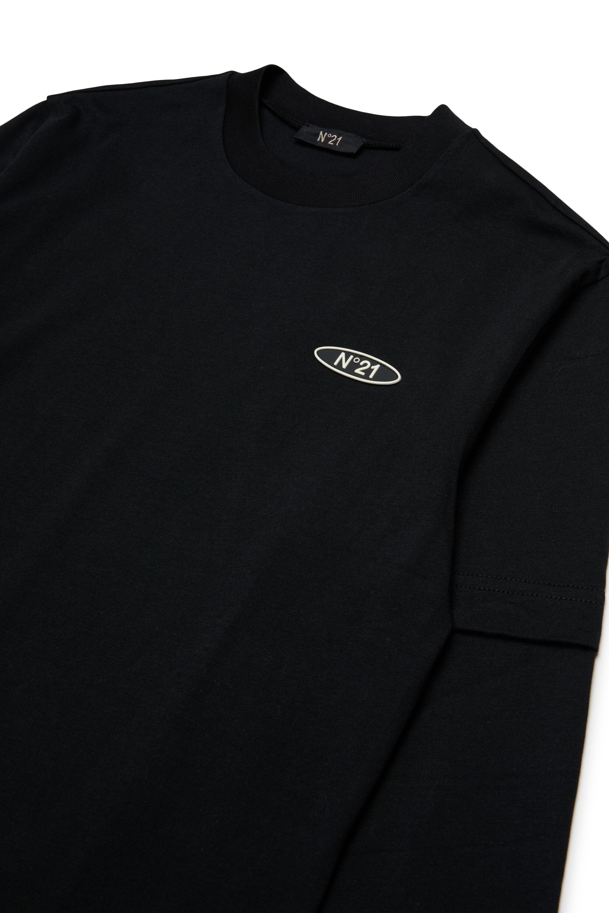 Long-sleeve T-shirt with logo