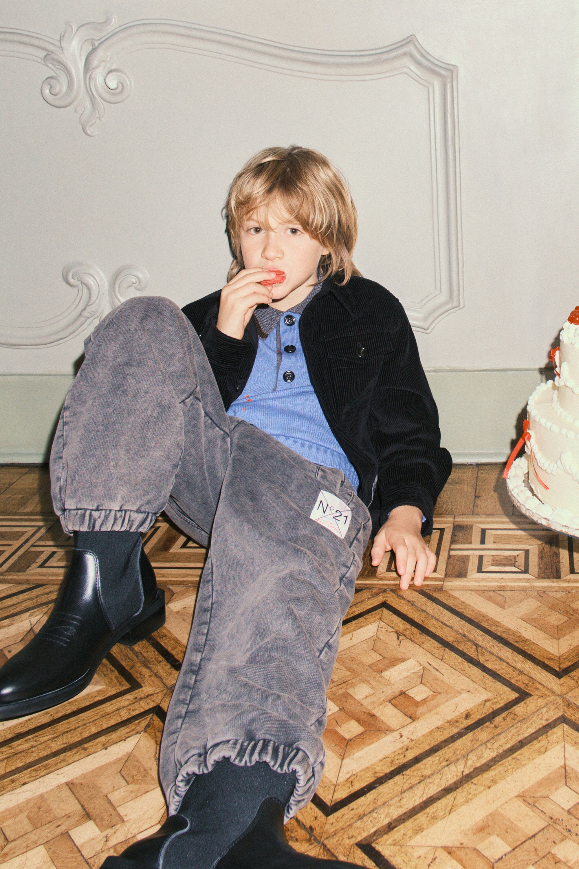 Pantalon en molleton avec logo