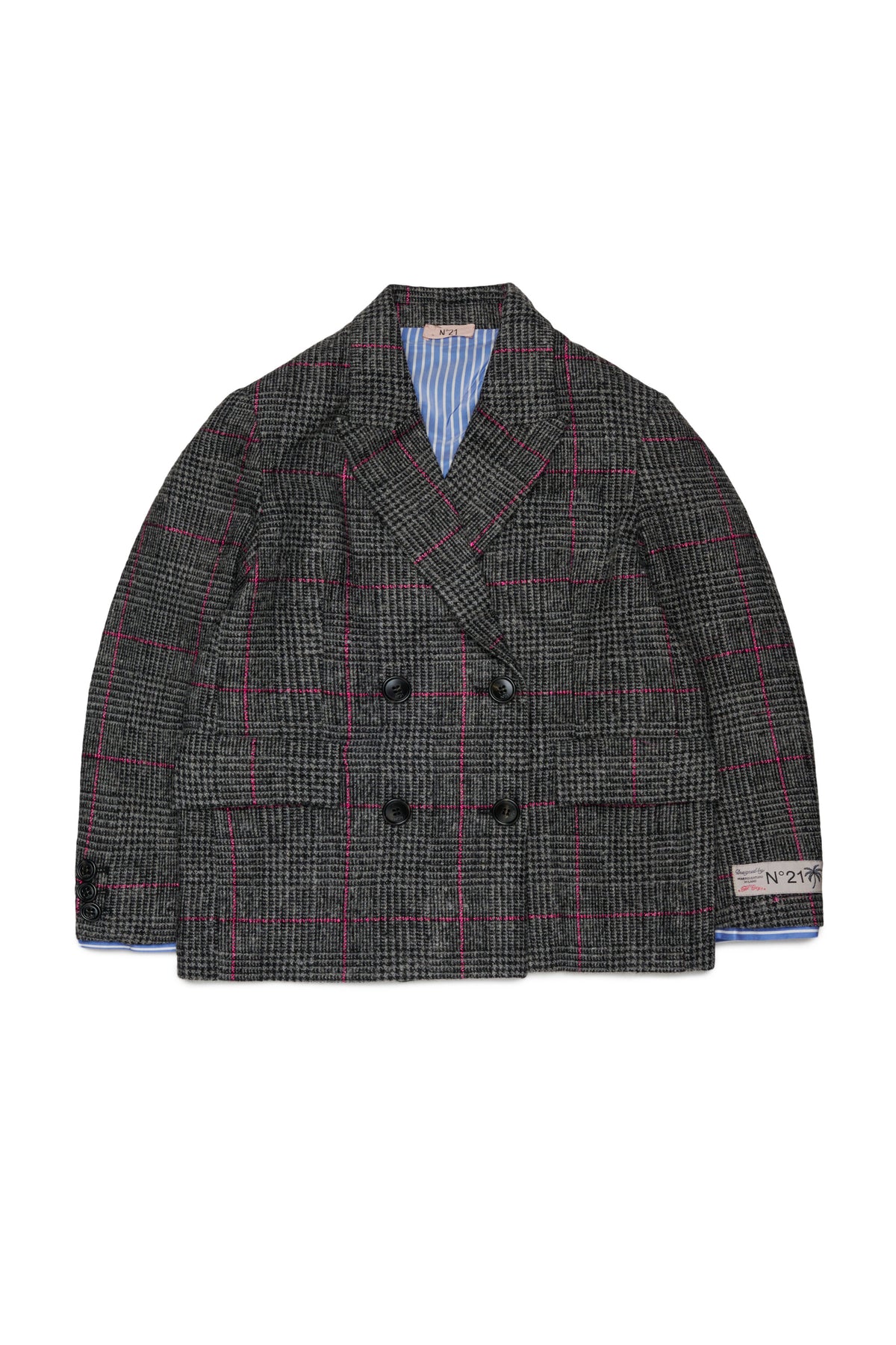 Blazer croisé avec logo